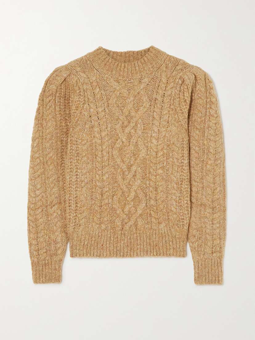 Marant Étoile Raith Cable-knit Sweater