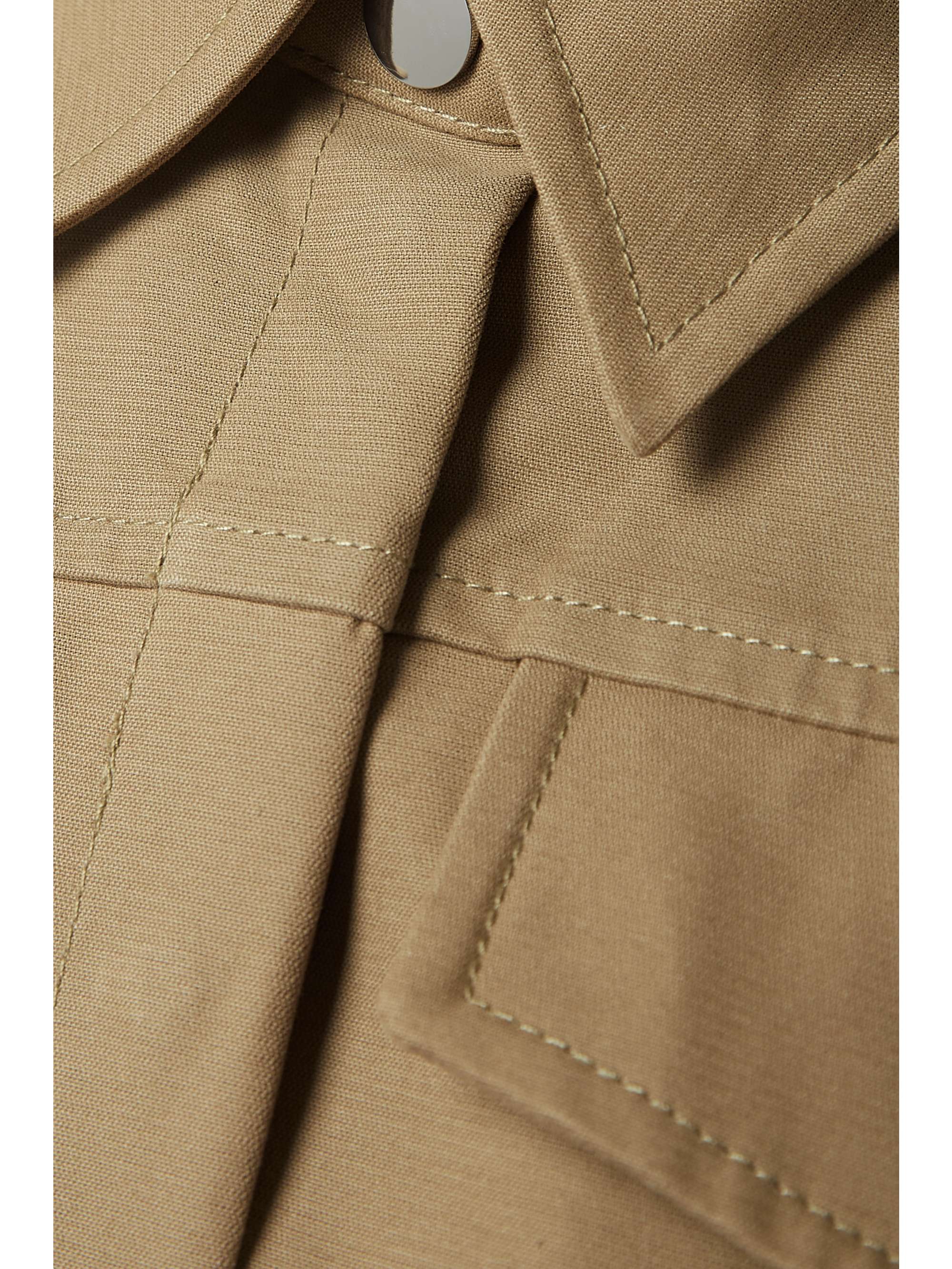 Beige Sherry organic cotton mini dress 