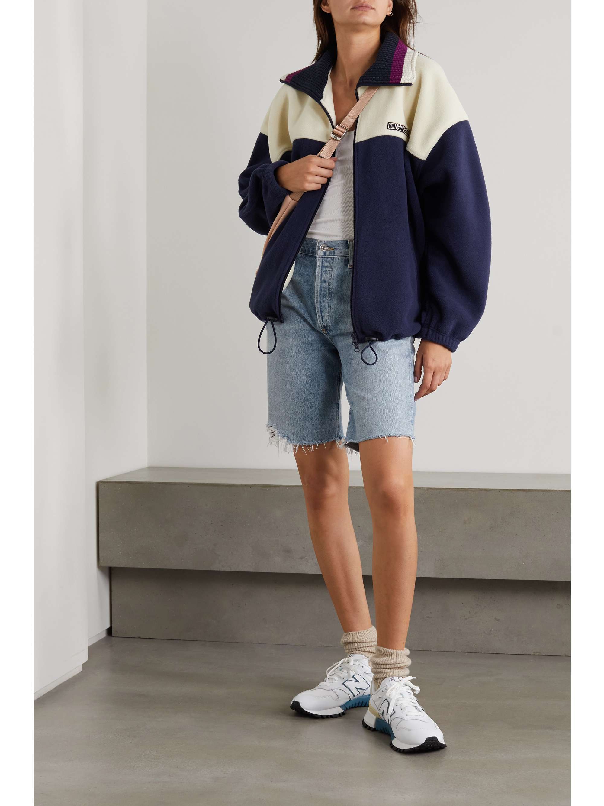 paneled fleece jacket | ISABEL MARANT 