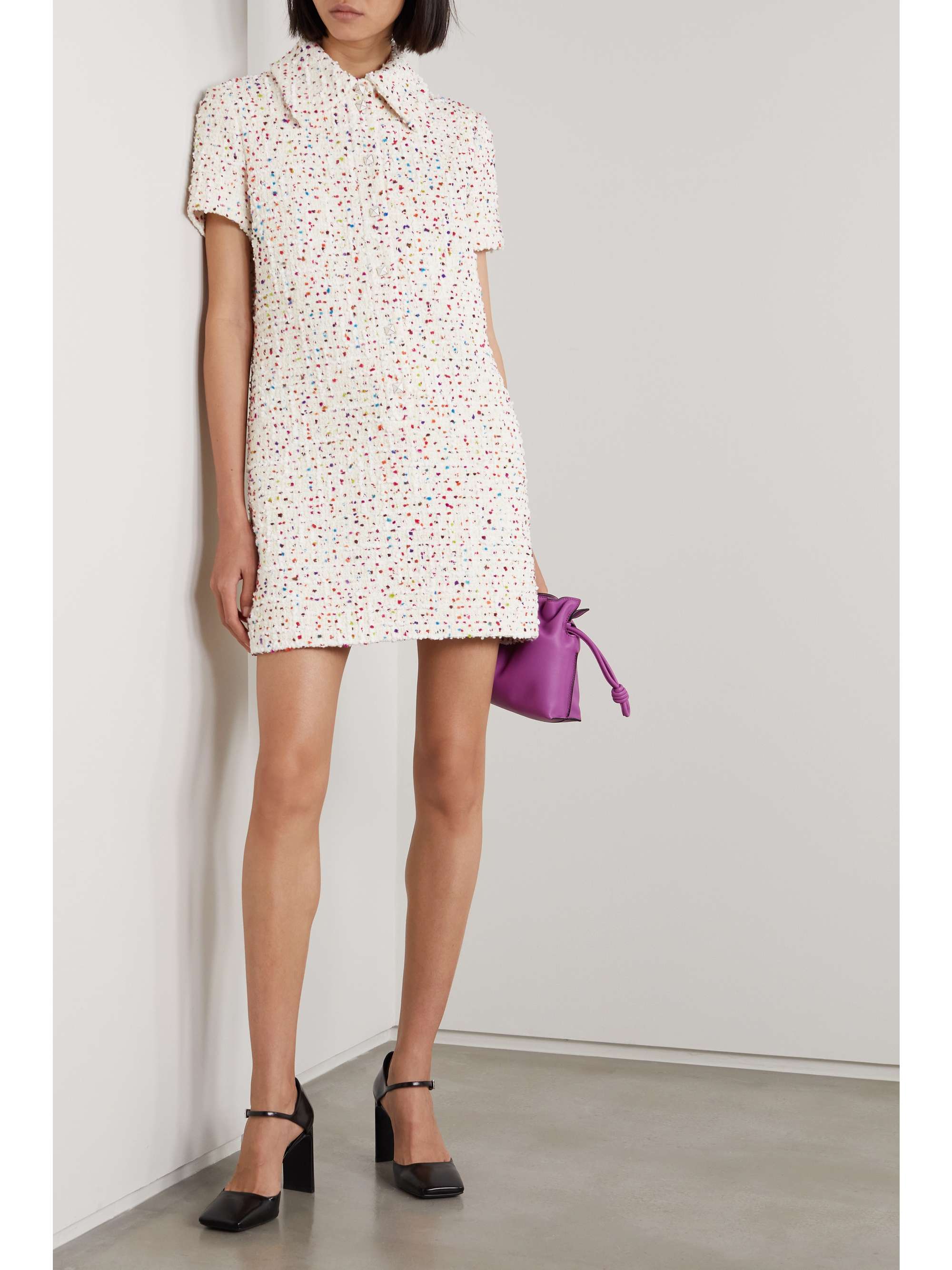 mini shirt dress | VALENTINO | NET-A-PORTER