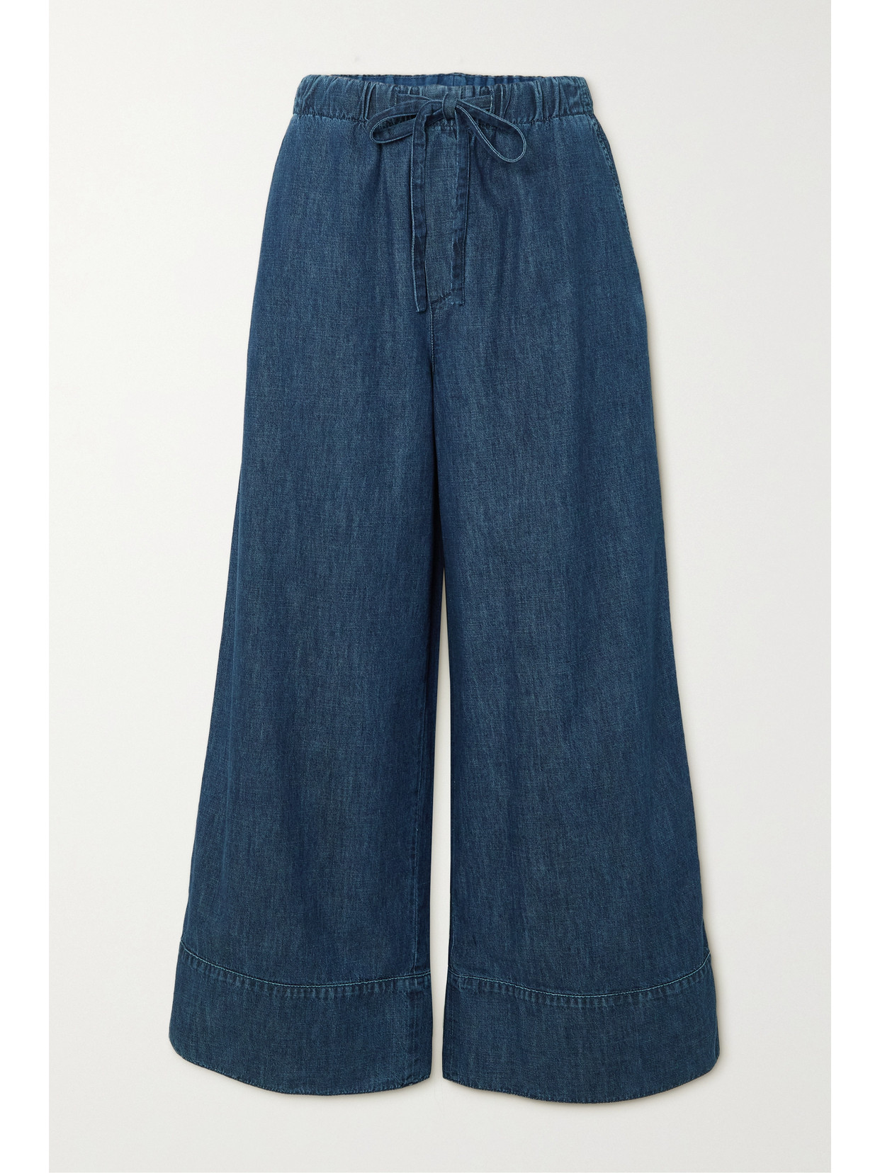 VALENTINO HIGH-RISE WIDE-LEG JEANS