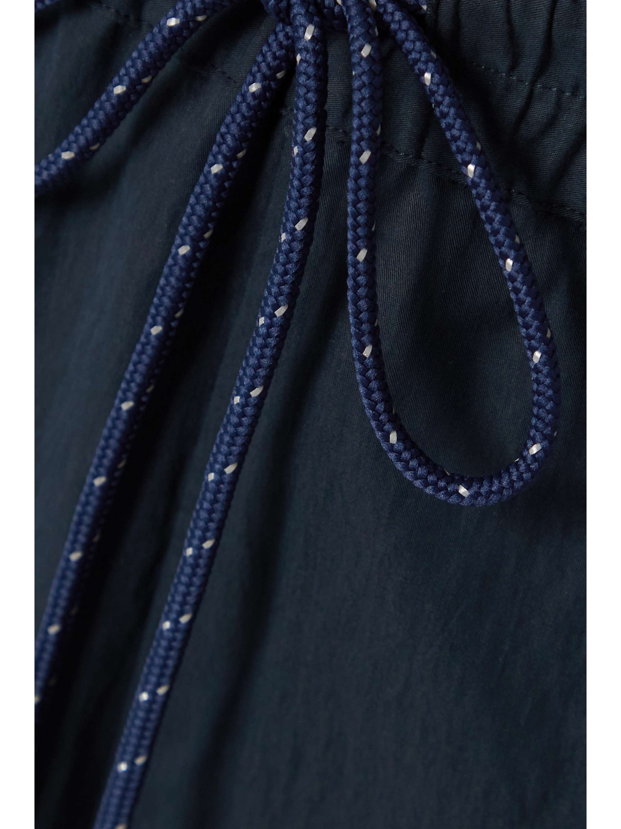 JW ANDERSON Embroidered twill and shell track pants