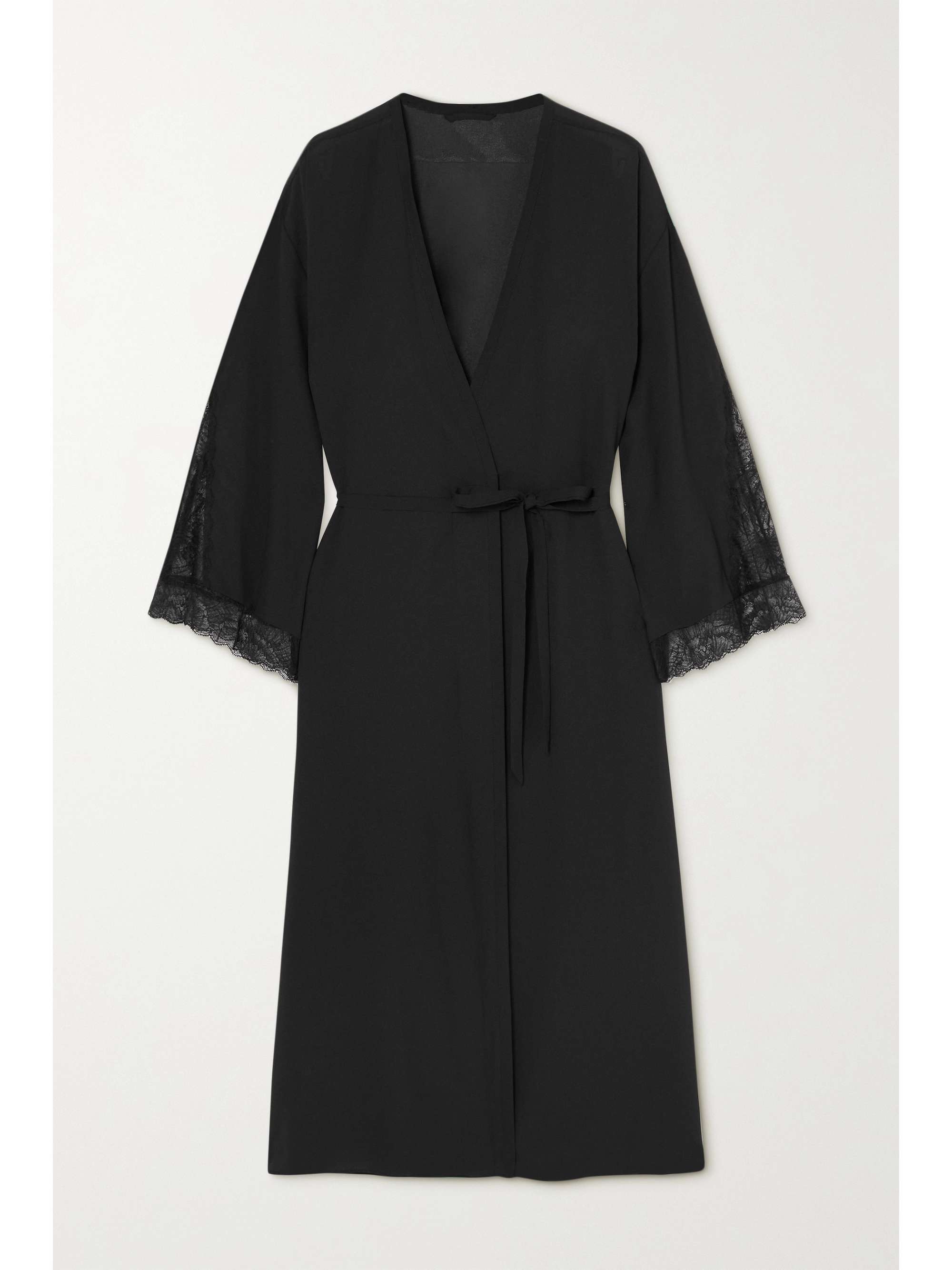 black lace robes