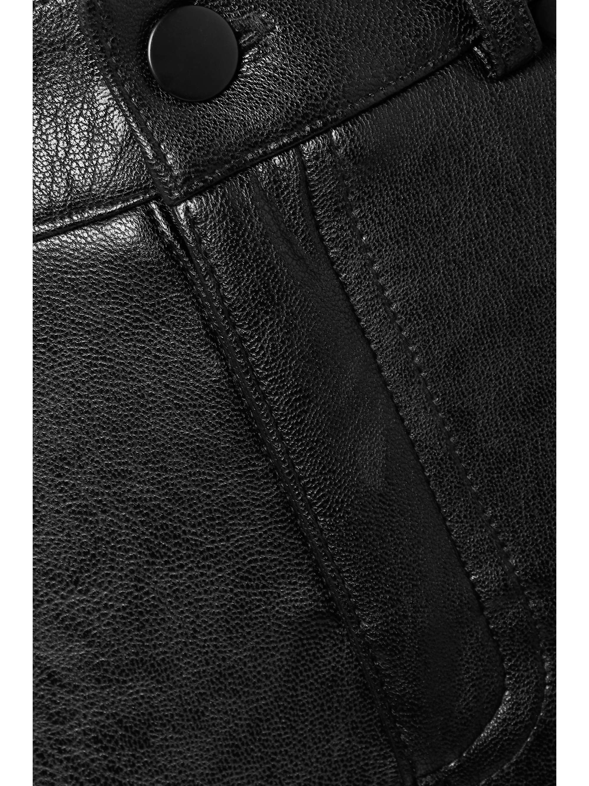 COMMANDO Faux stretch-leather skinny pants