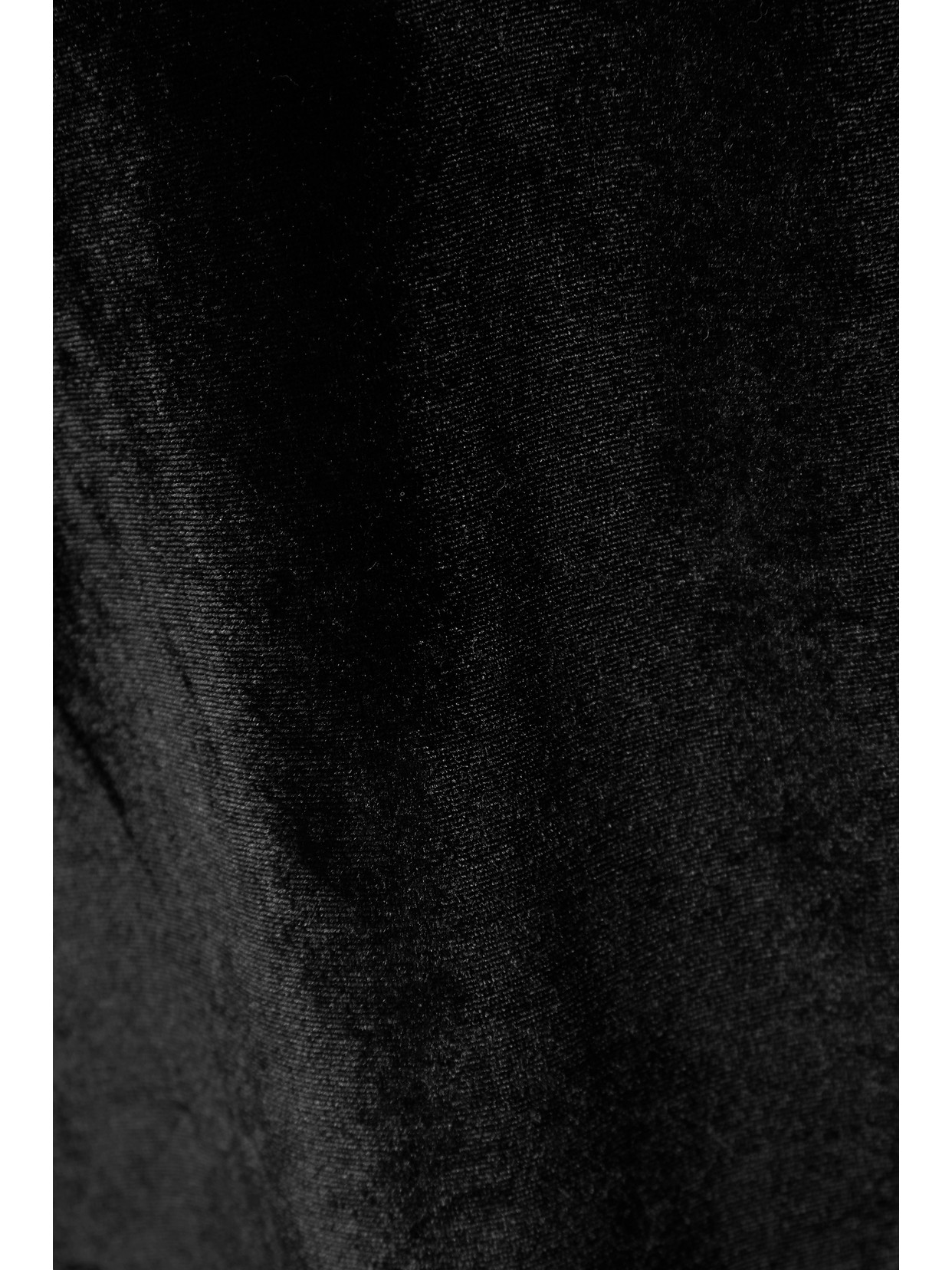 Hvn Reece Crystal-embellished Velvet Halterneck Mini Dress In Black