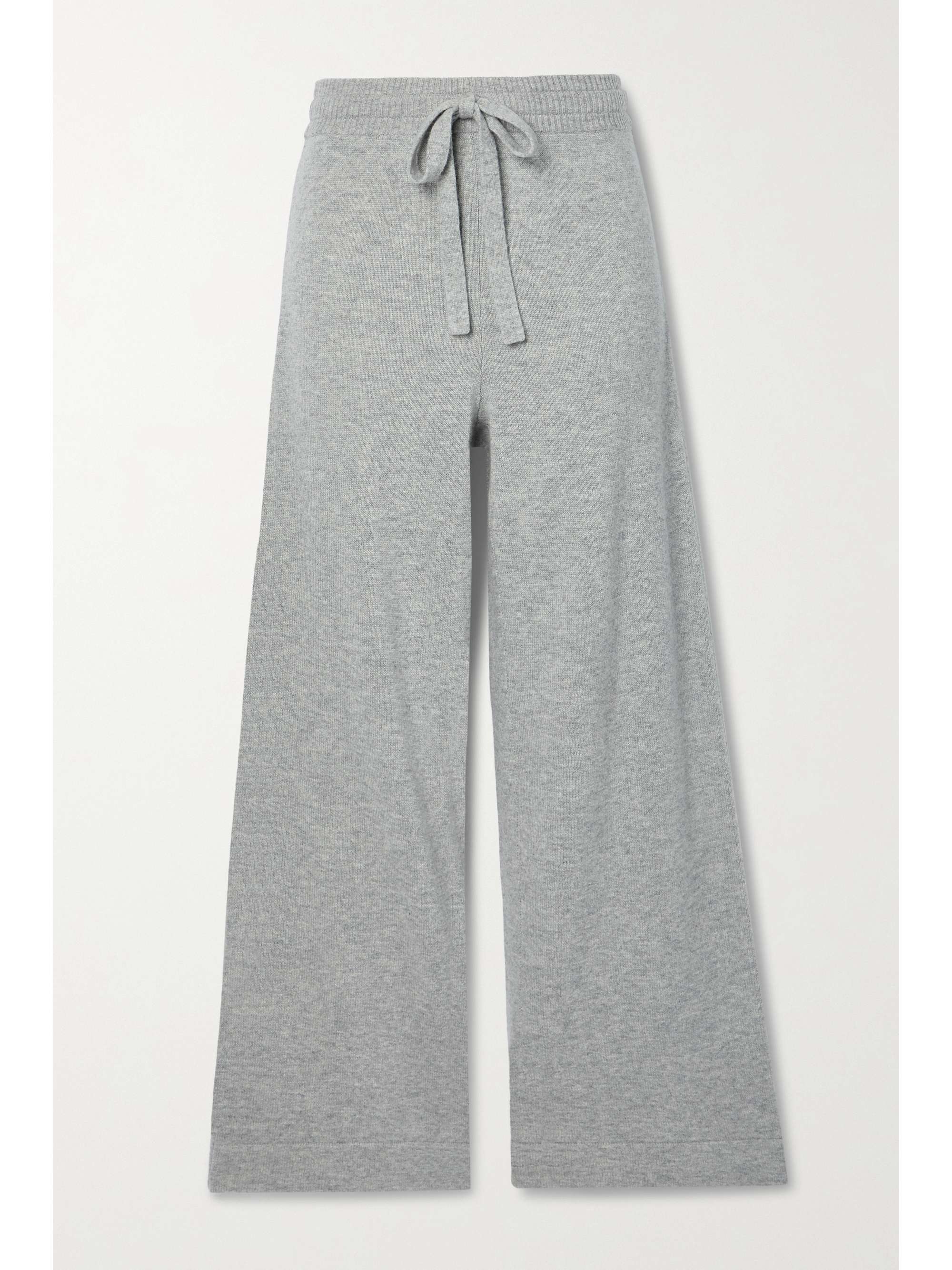 Gray Frederique wool and cashmere-blend 