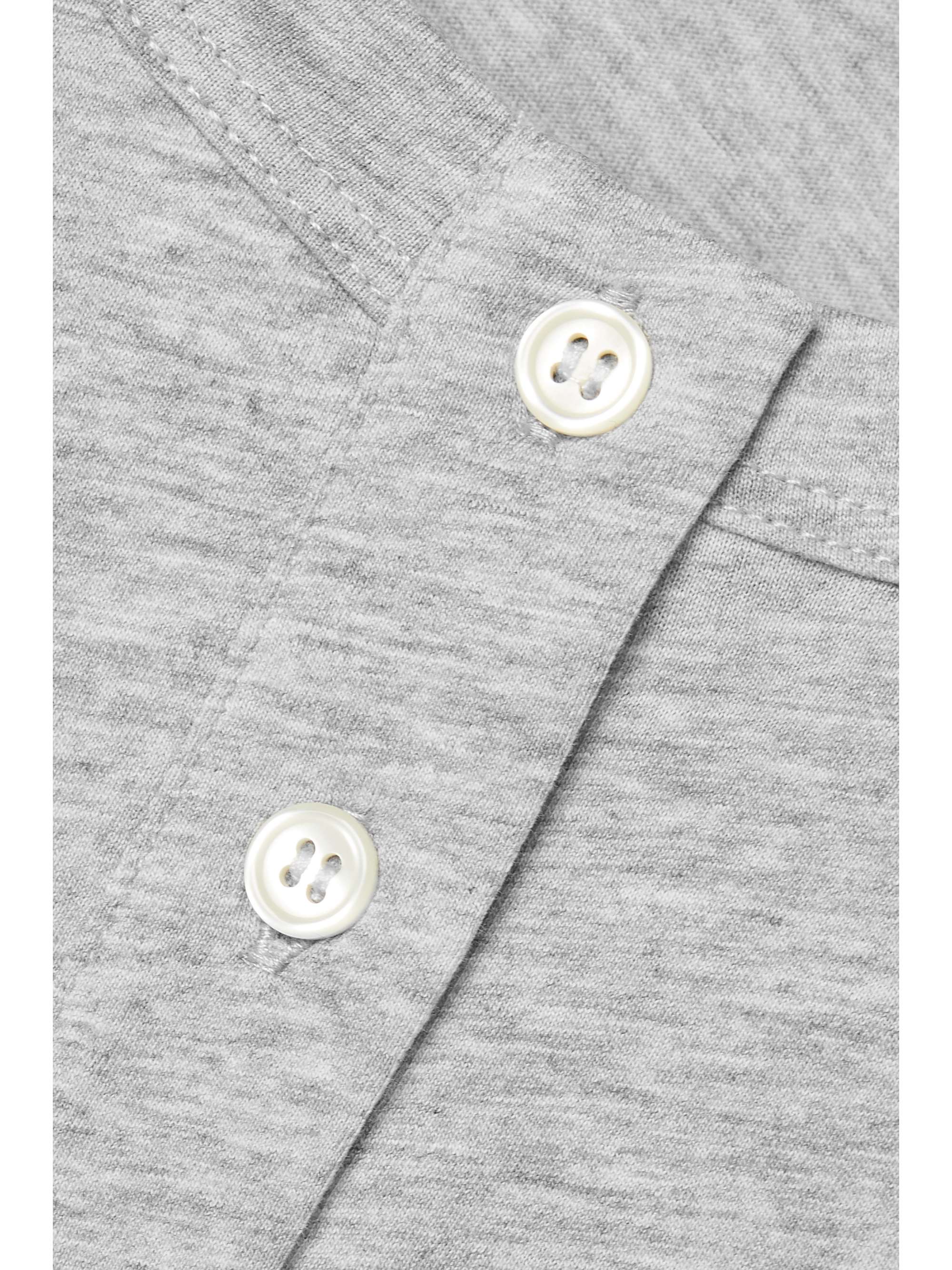 SKIN + NET SUSTAIN Chloe organic Pima cotton-jersey pajama set