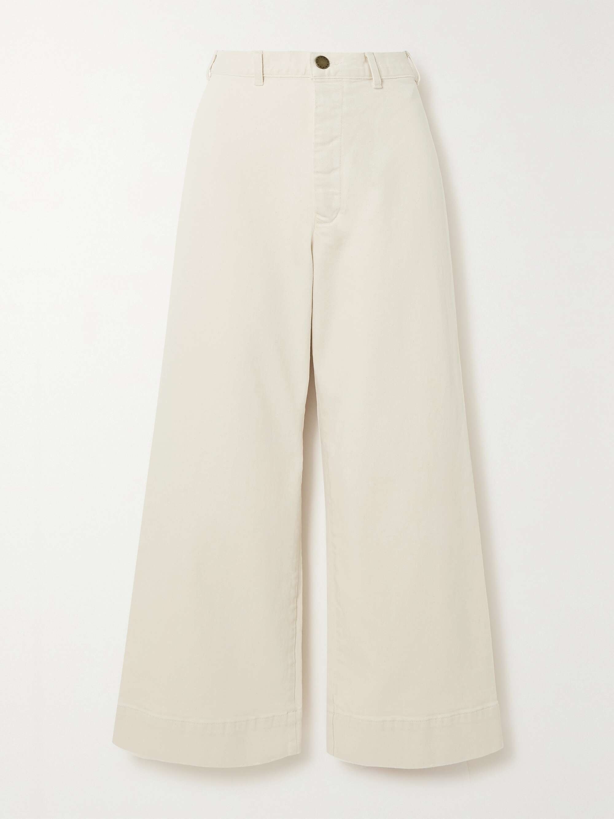 high-rise wide-leg jeans 