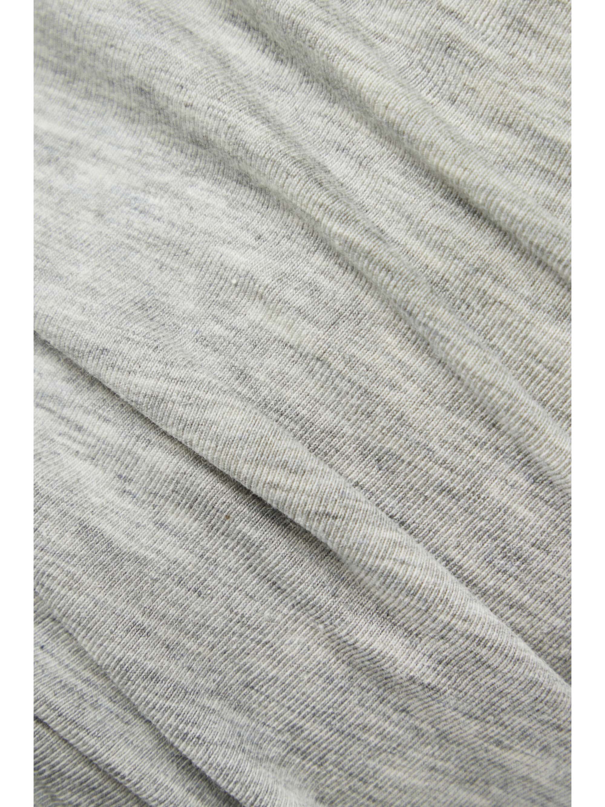 SKIN + NET SUSTAIN Aphrodite organic Pima cotton-jersey shorts