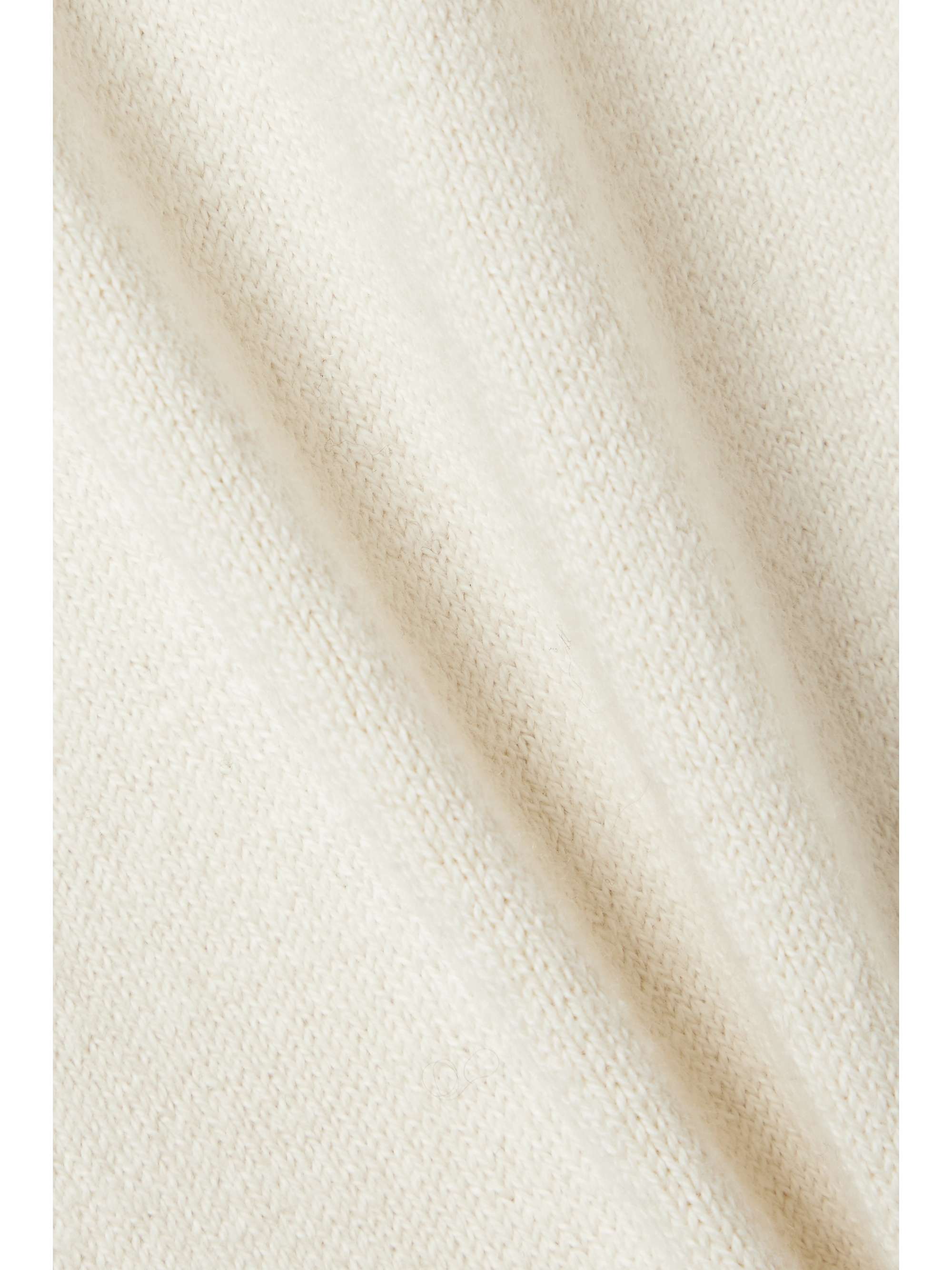 SKIN Mindi cotton and cashmere-blend track pants