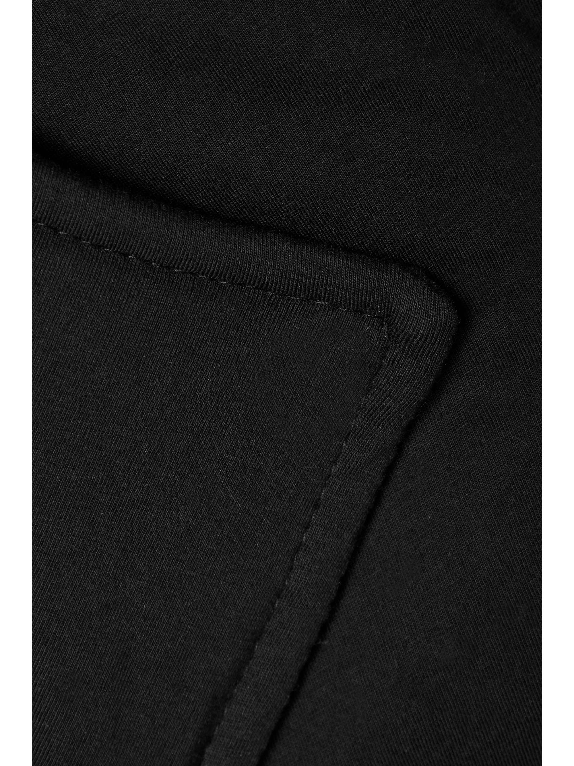 SKIN Sonya quilted padded cotton-jersey robe