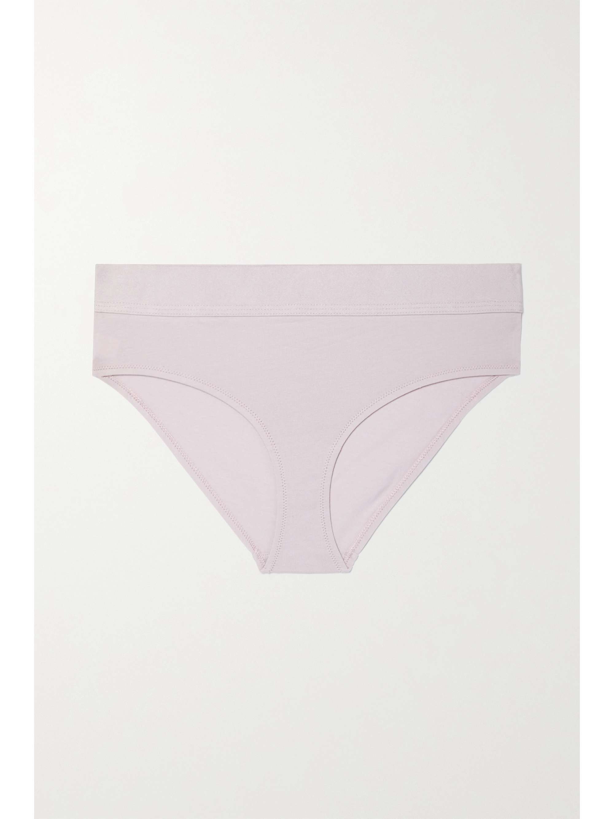 net-a-porter.com | Hadlee stretch-organic Pima cotton briefs