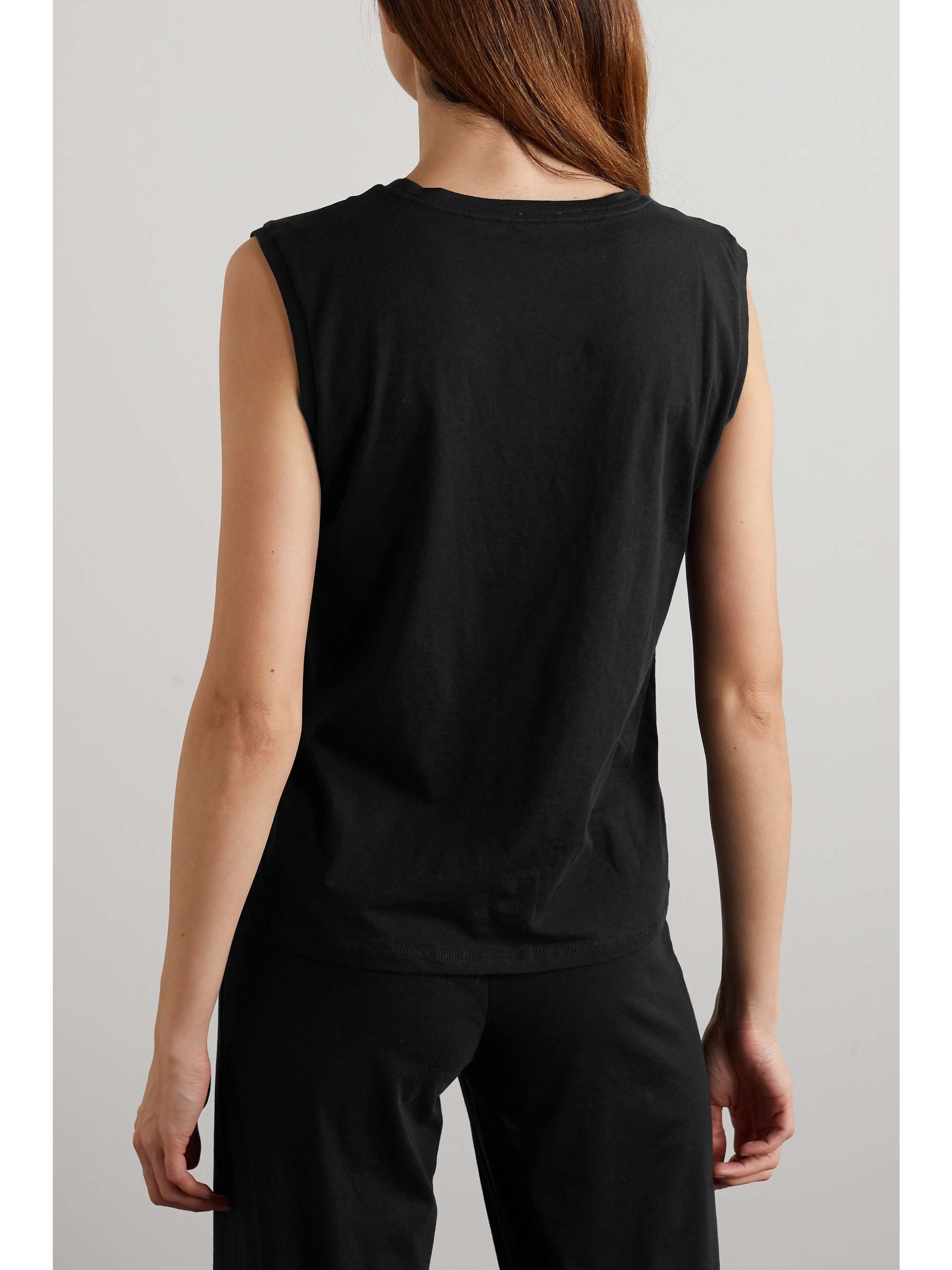 SKIN + NET SUSTAIN Colbie organic Pima cotton-jersey tank