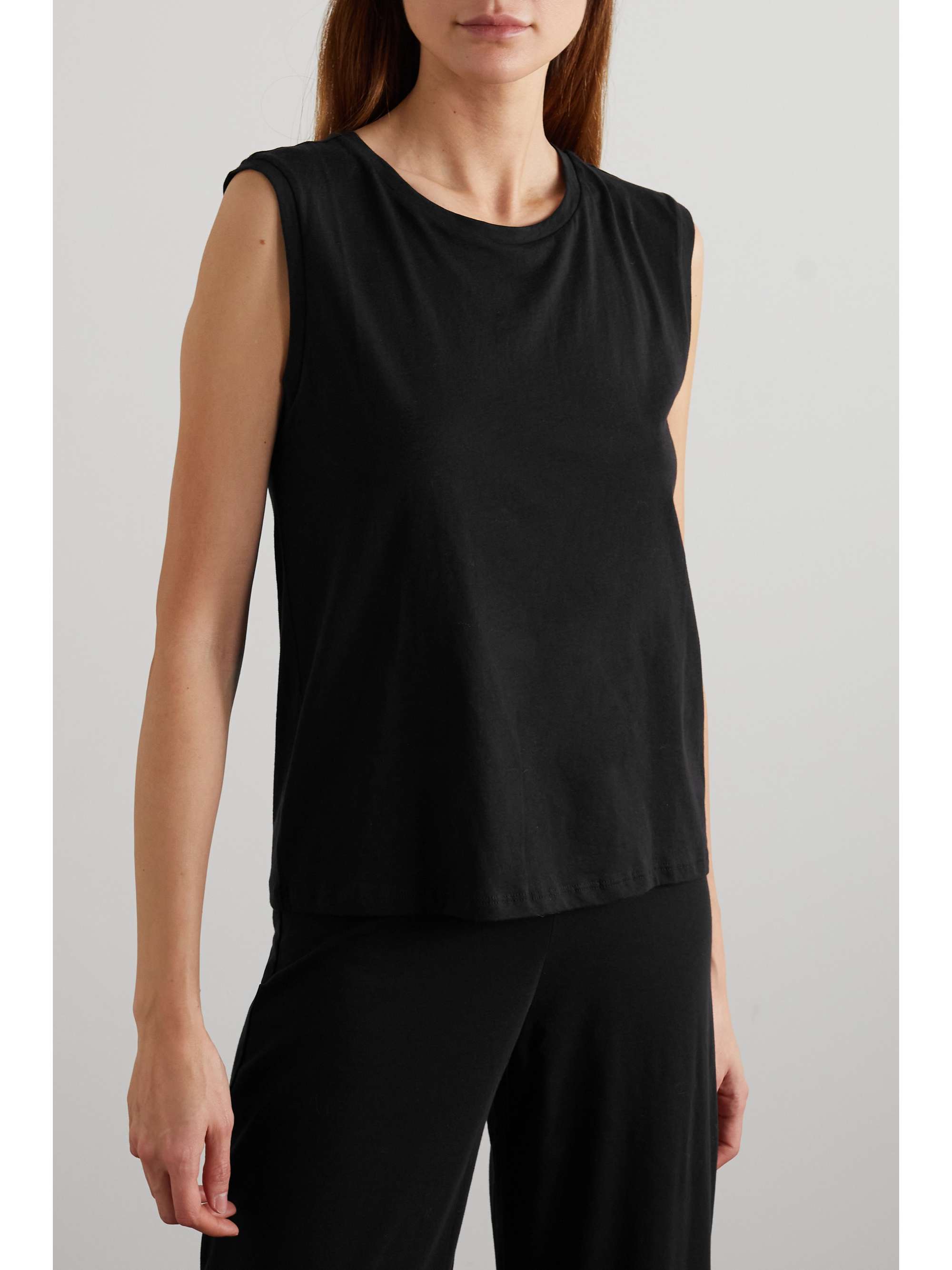 SKIN + NET SUSTAIN Colbie organic Pima cotton-jersey tank