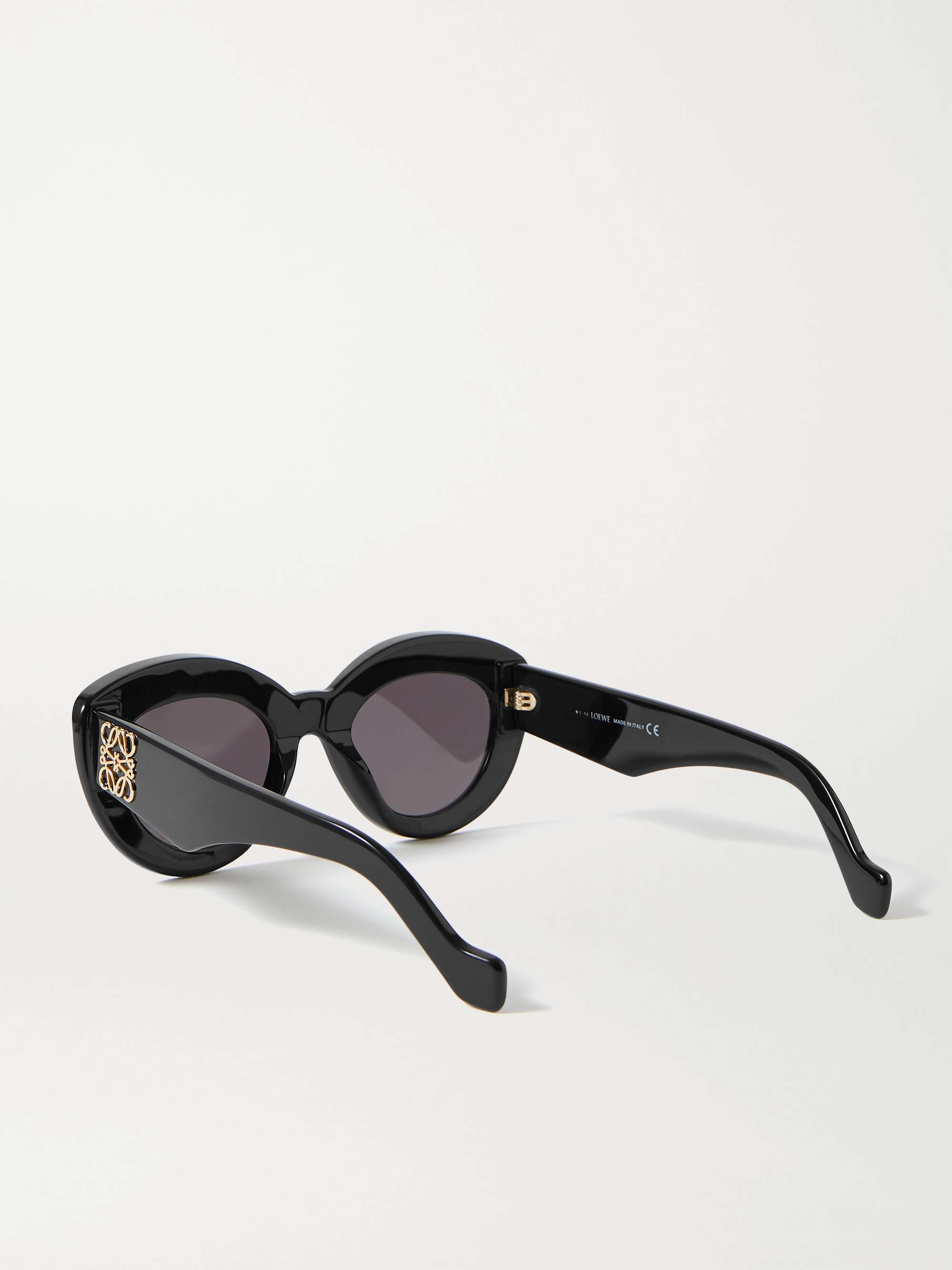 LOEWE EYEWEAR Cateye acetate sunglasses NETAPORTER
