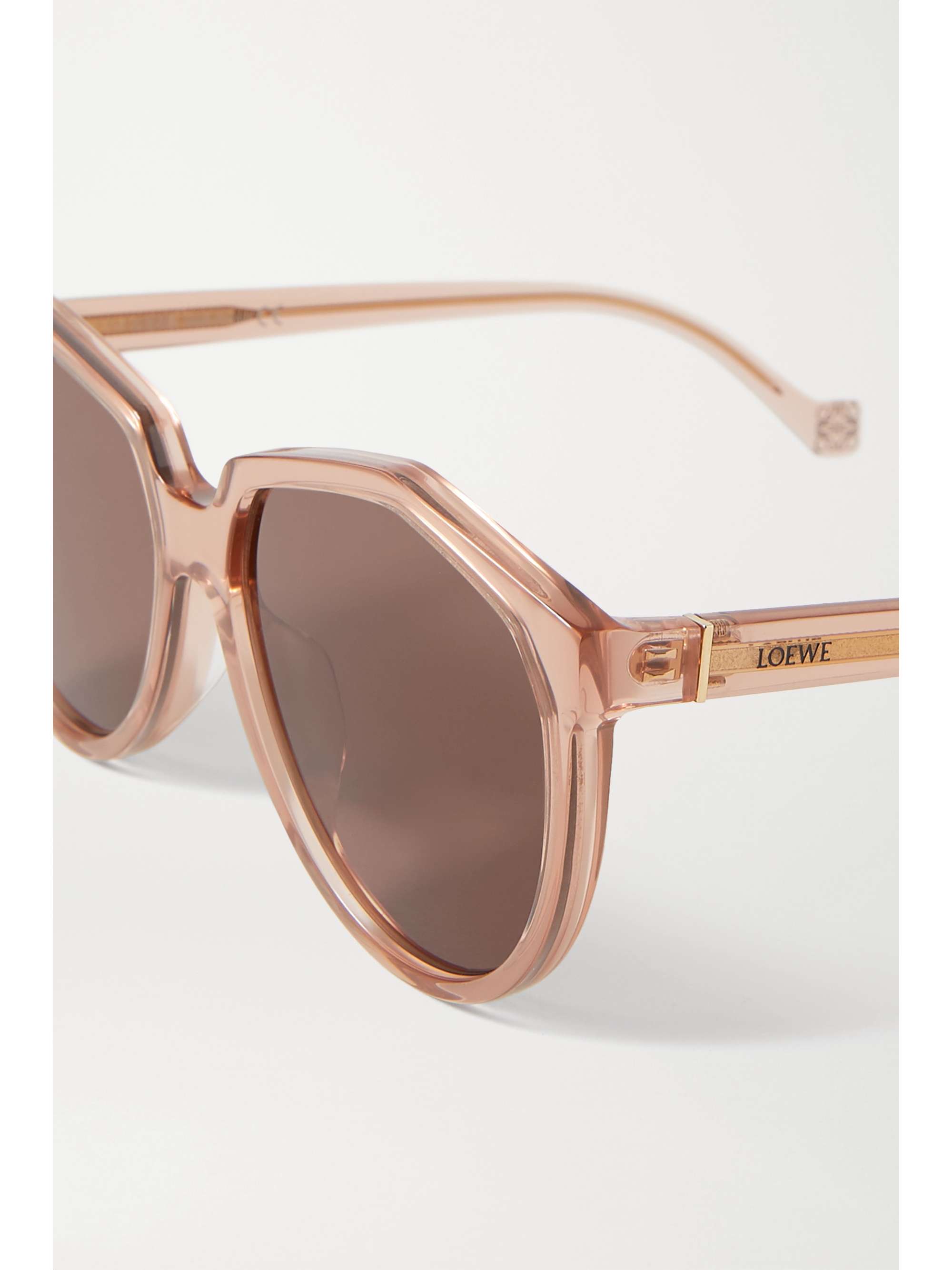 LOEWE EYEWEAR Round-frame acetate sunglasses