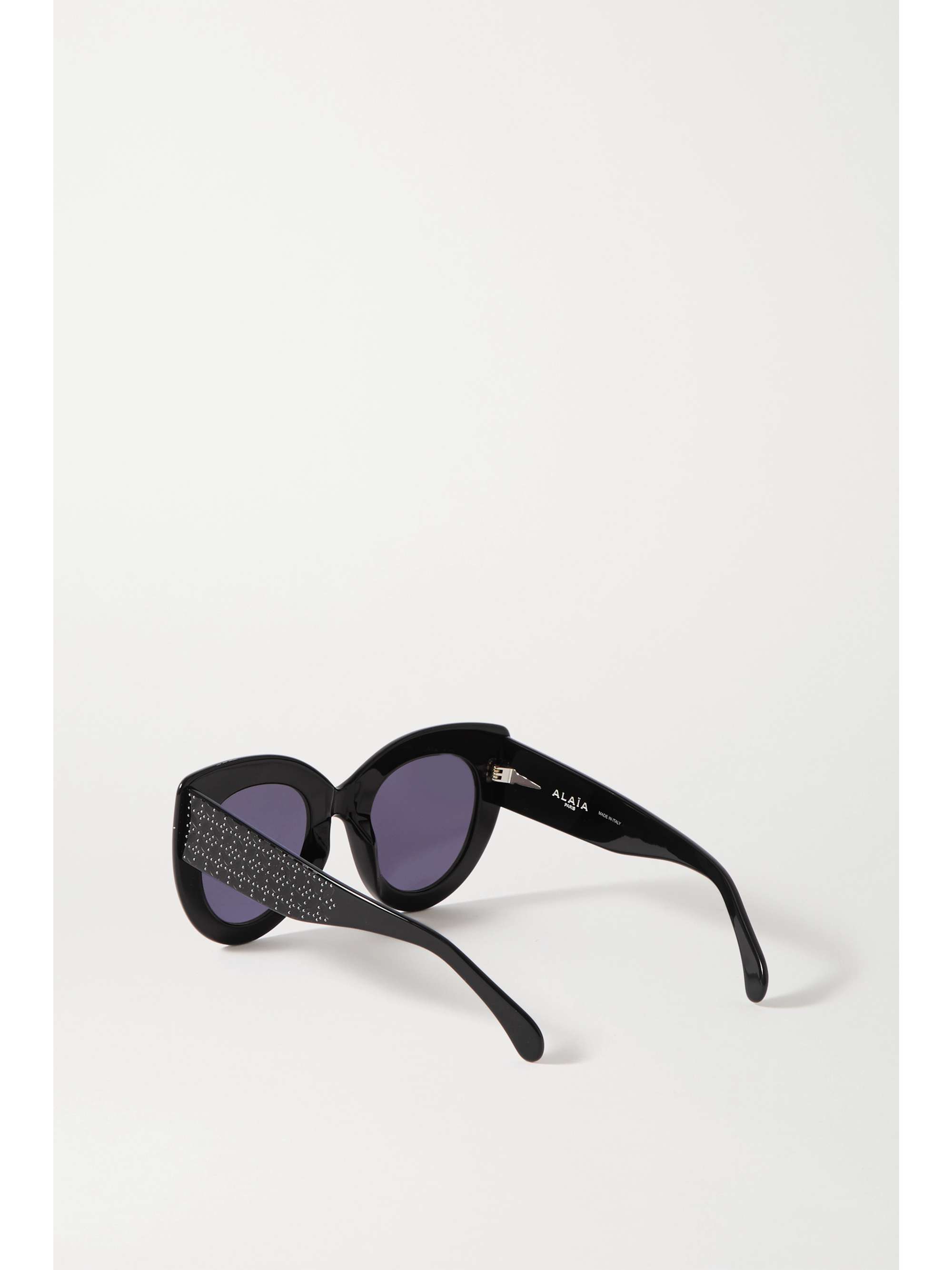 ALAÏA EYEWEAR Cat-Eye-Sonnenbrille aus Azetat mit Prägungen und Nieten