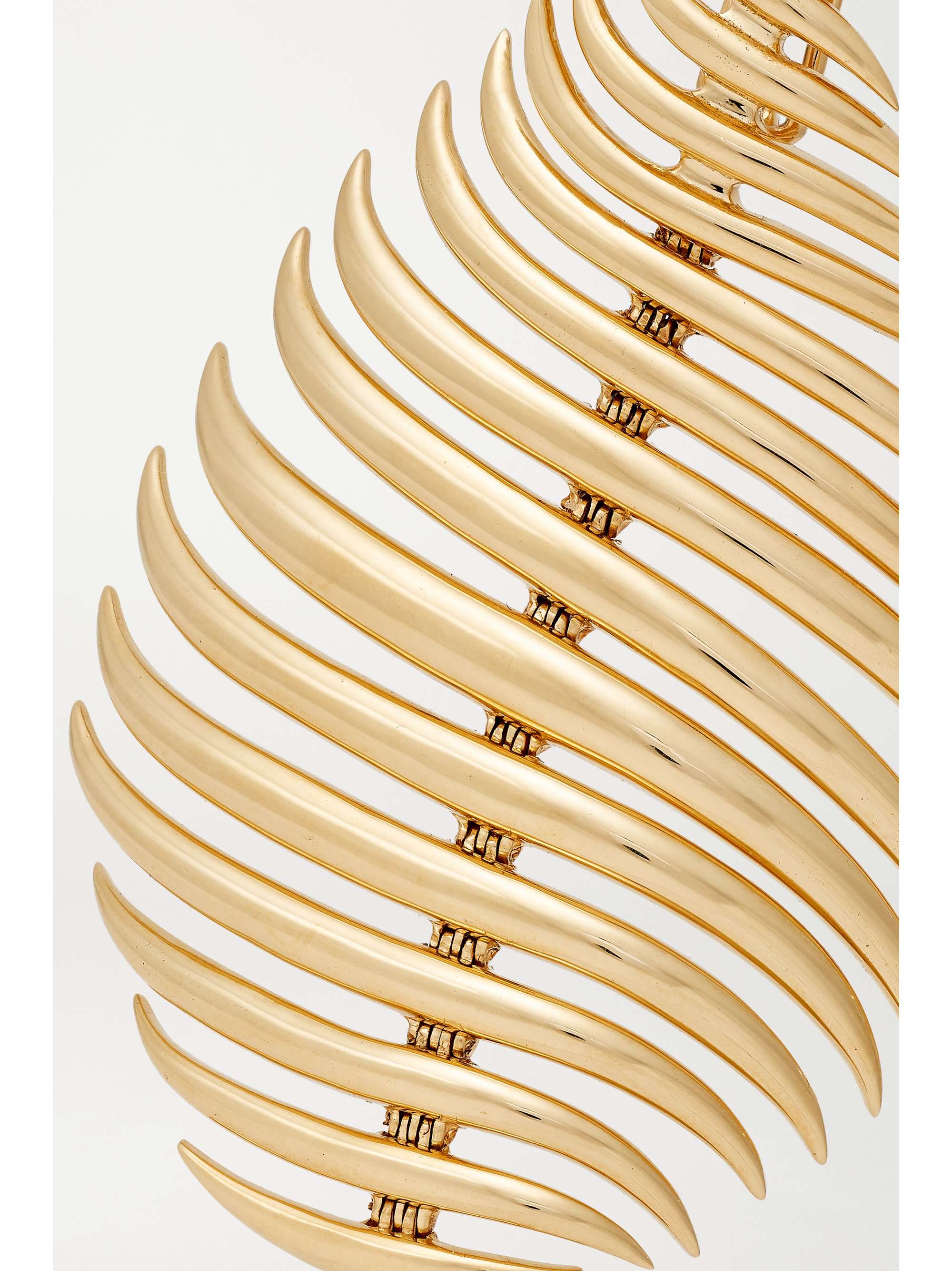 FERNANDO JORGE Flame 18-karat gold earrings