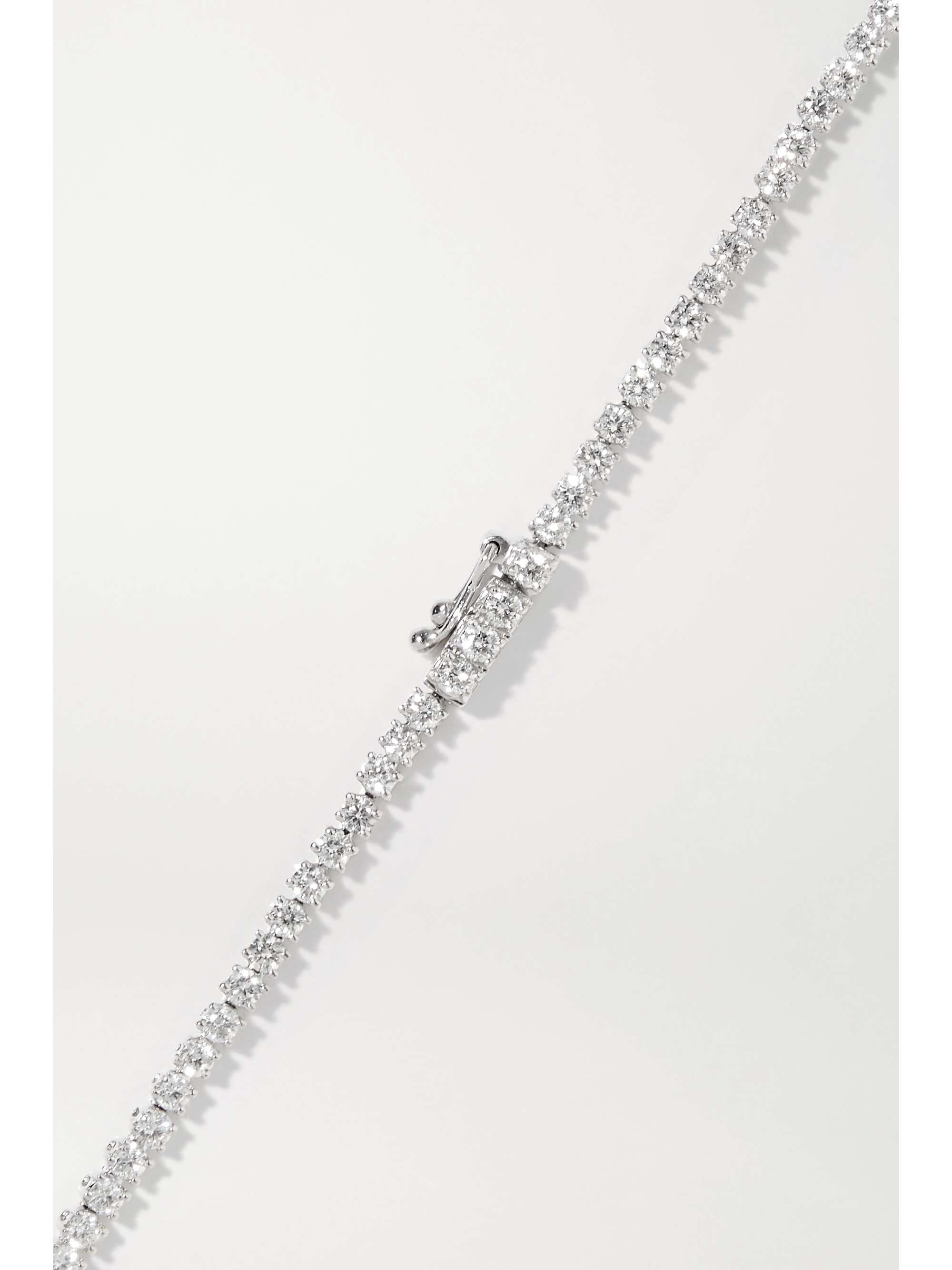 ANITA KO 18-karat white gold diamond choker