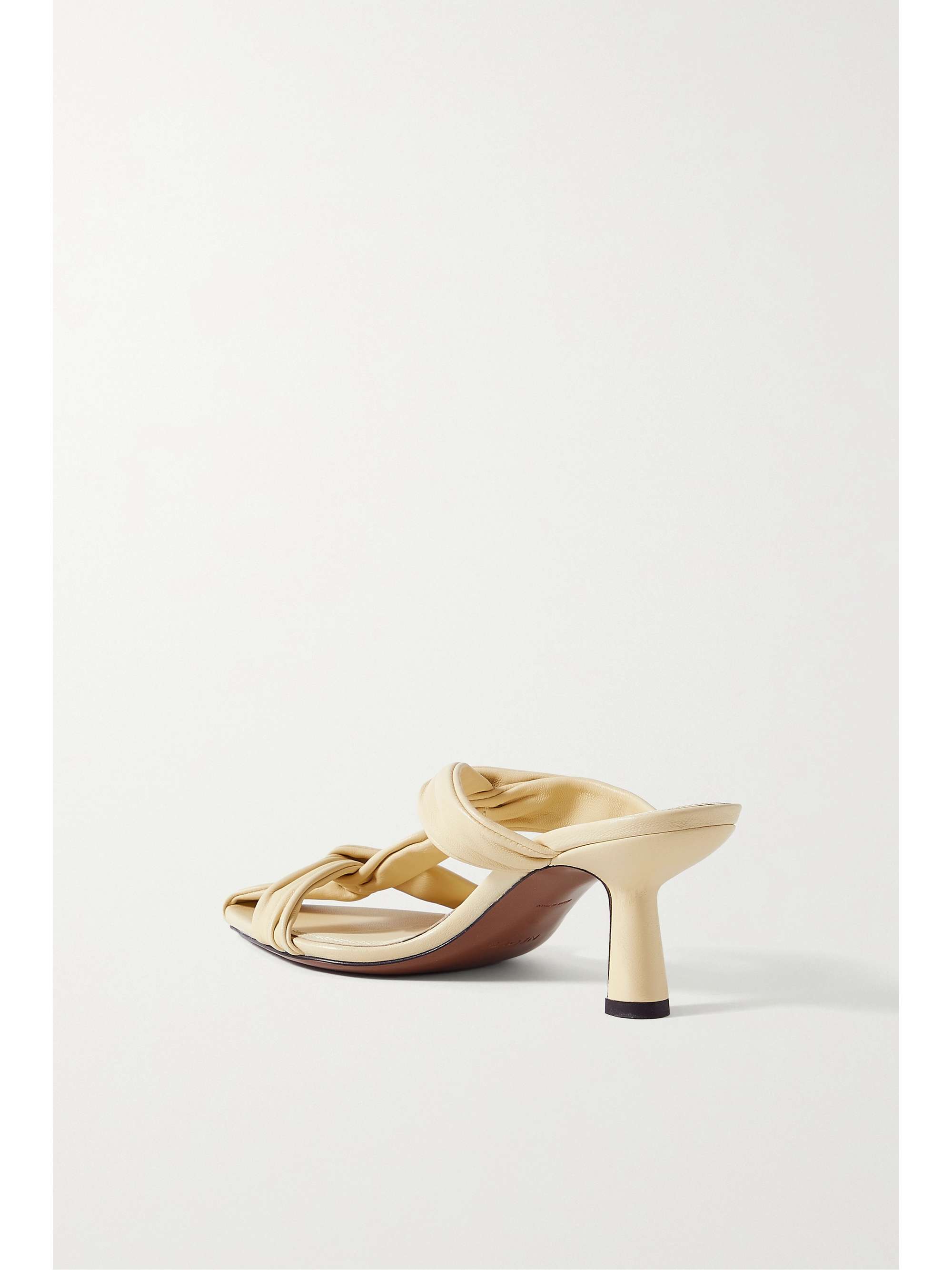 NEOUS Proxima twisted leather sandals