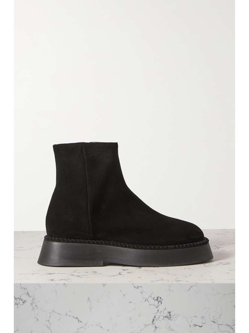 Wandler Rosa Suede Ankle Boots