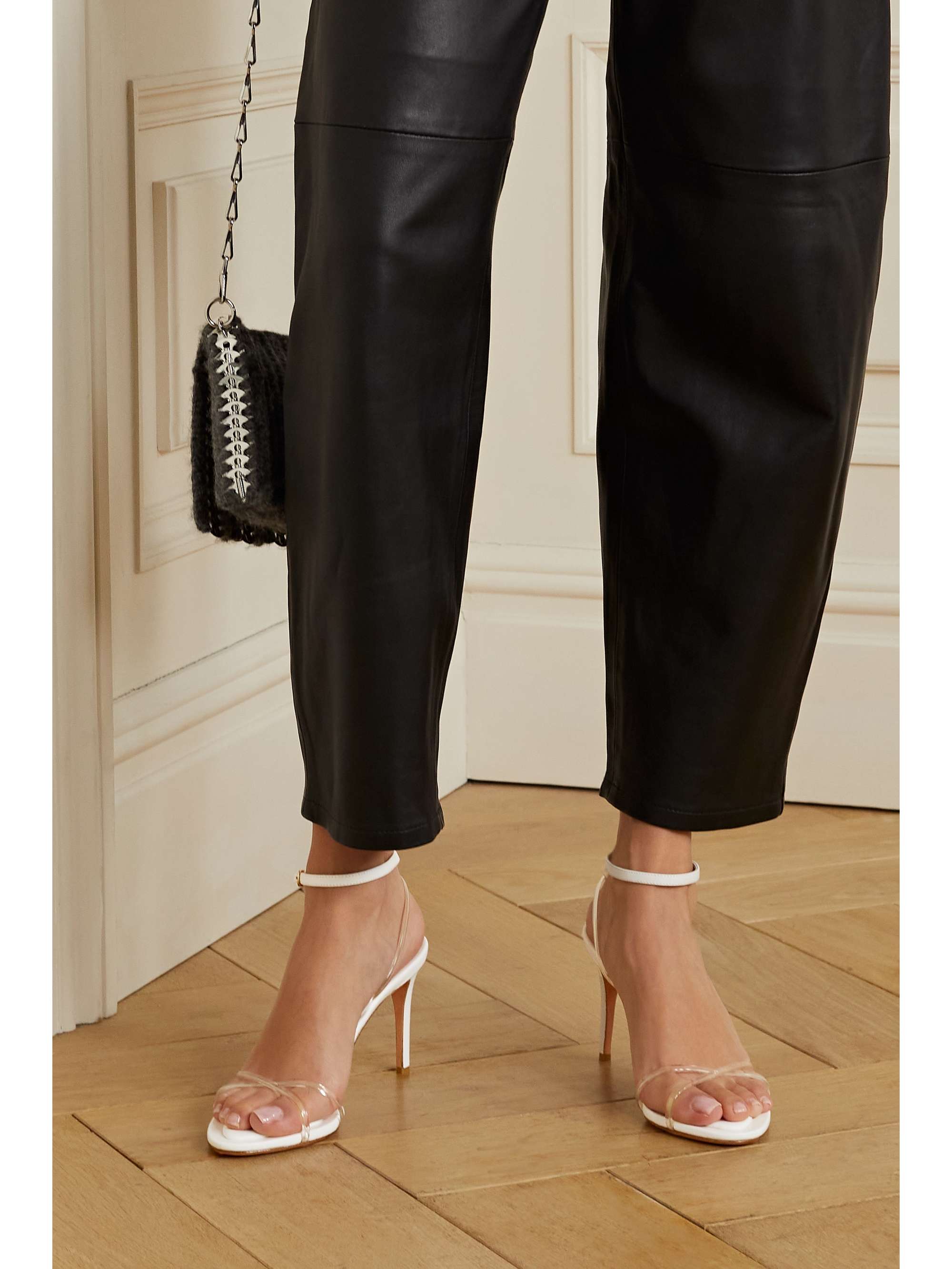 elisa dedra blush leather