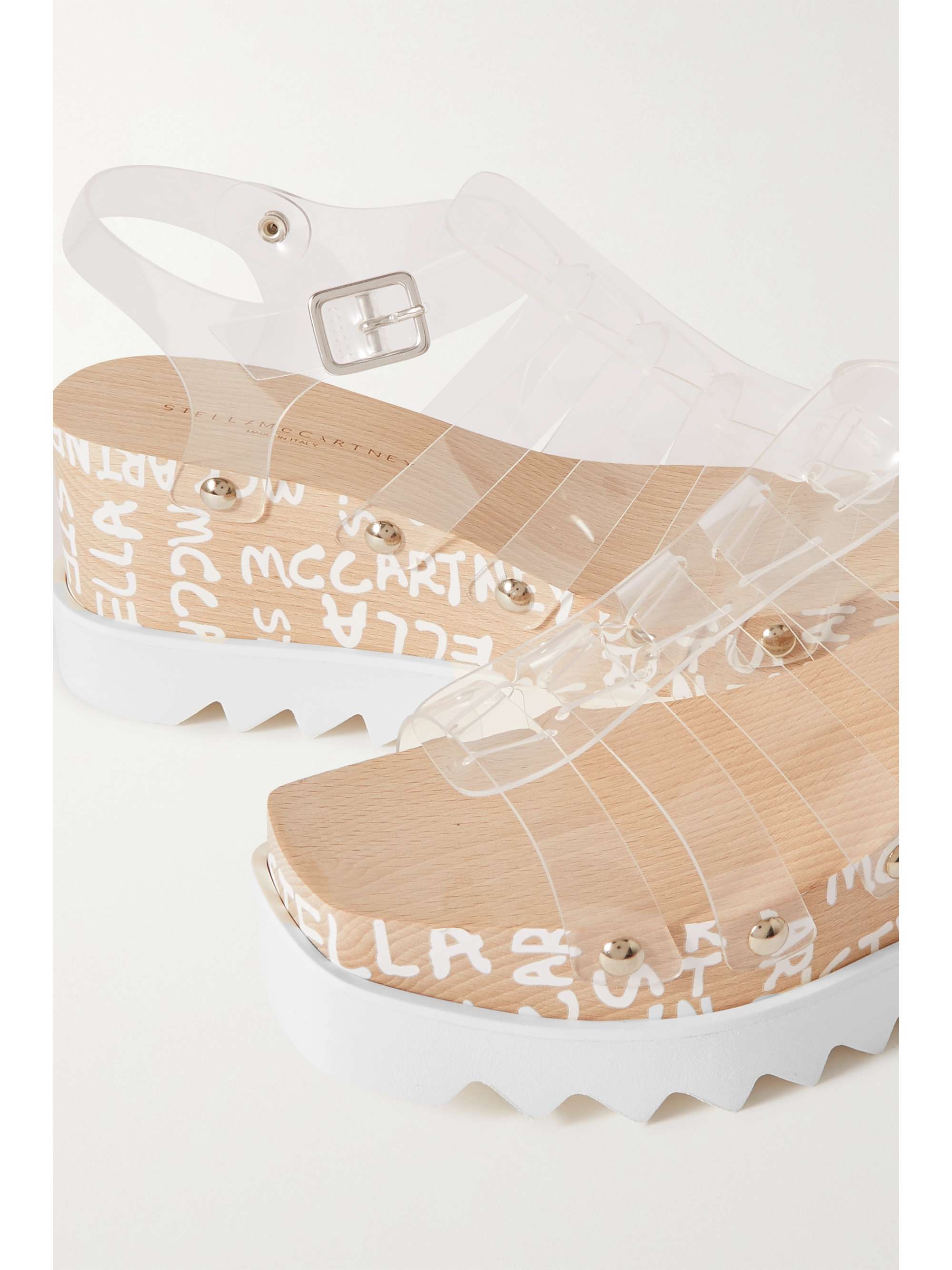 STELLA MCCARTNEY Elyse PVC platform sandals
