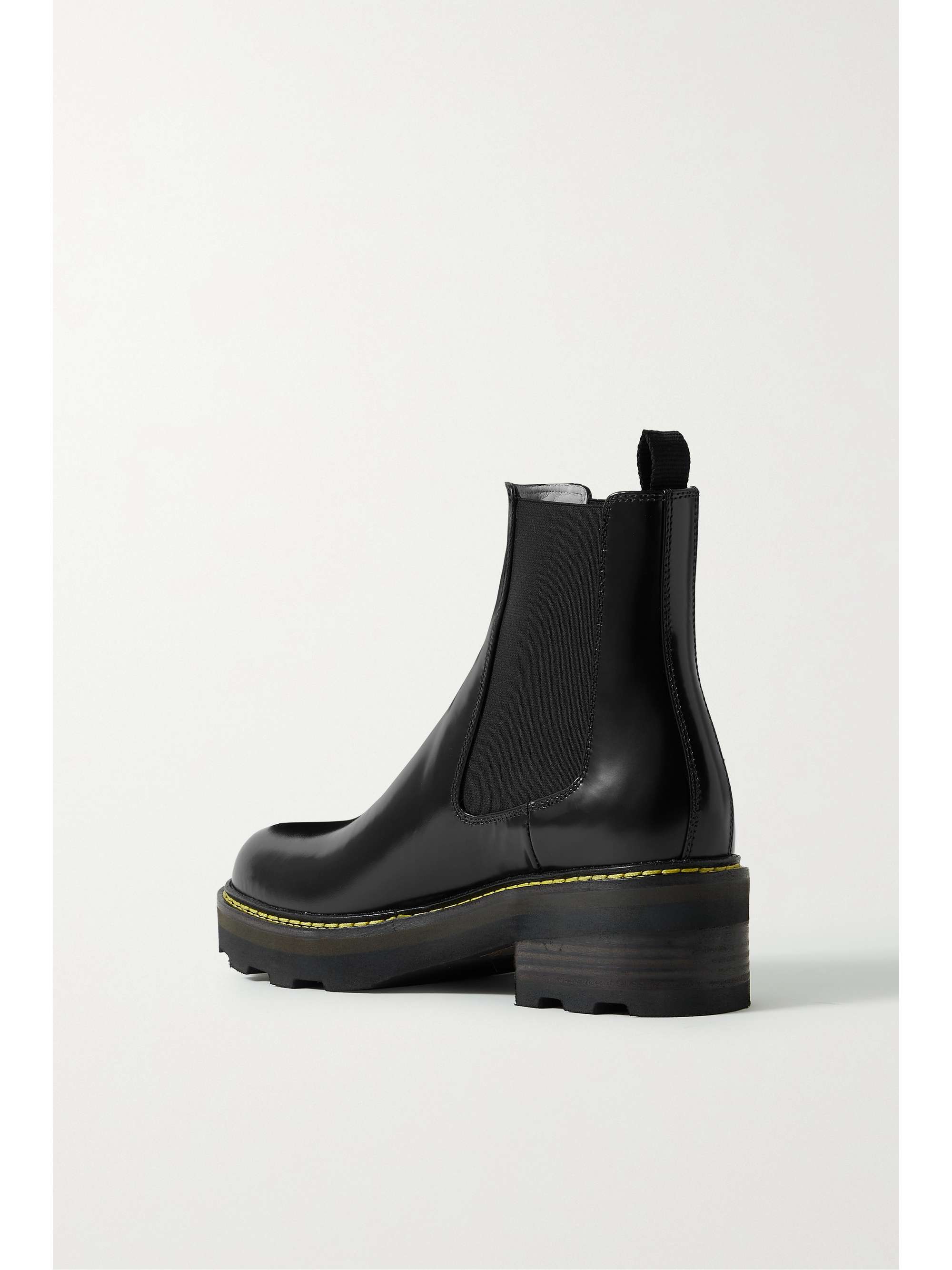 GABRIELA HEARST Jil glossed-leather Chelsea boots
