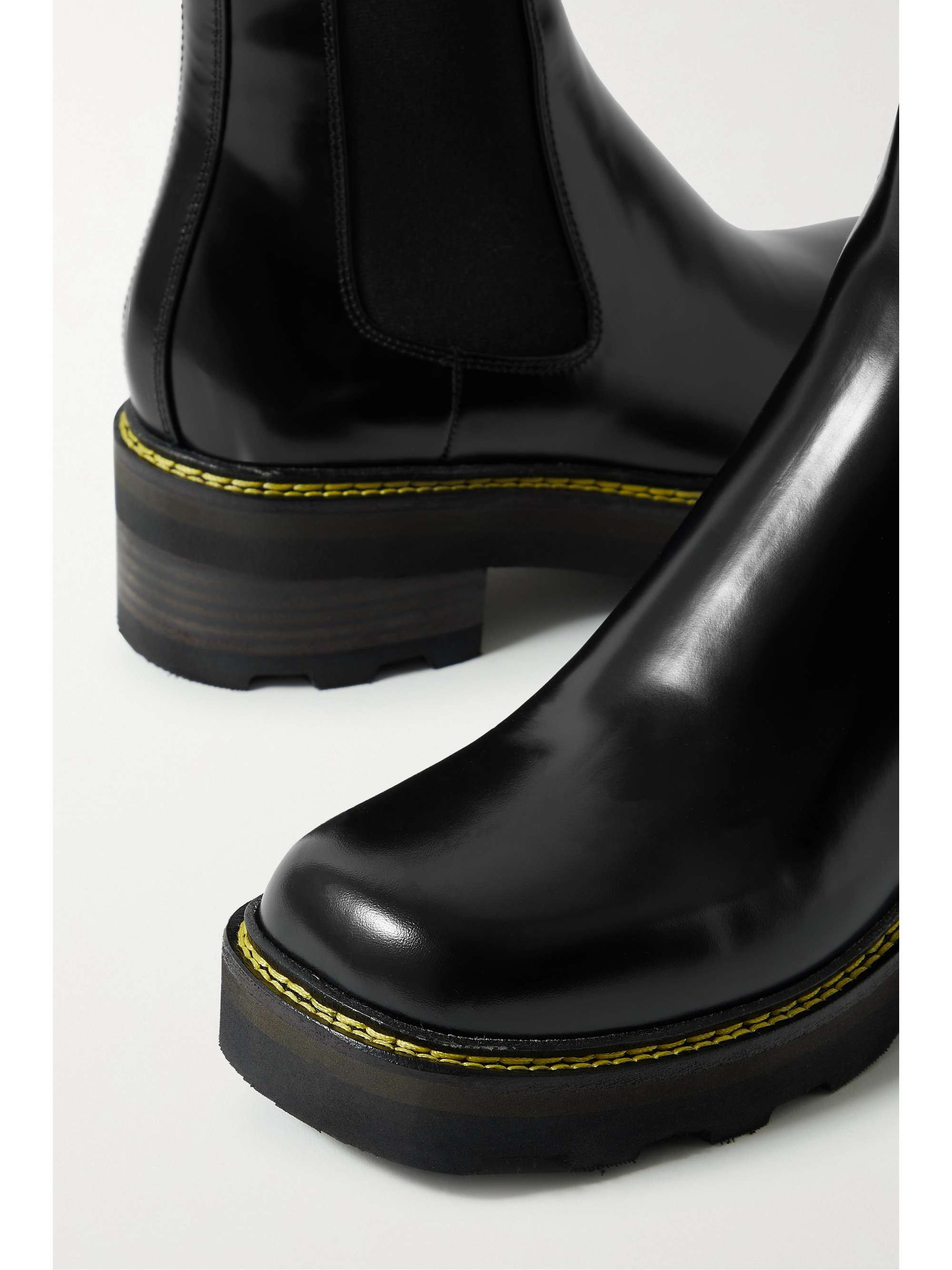 GABRIELA HEARST Jil glossed-leather Chelsea boots