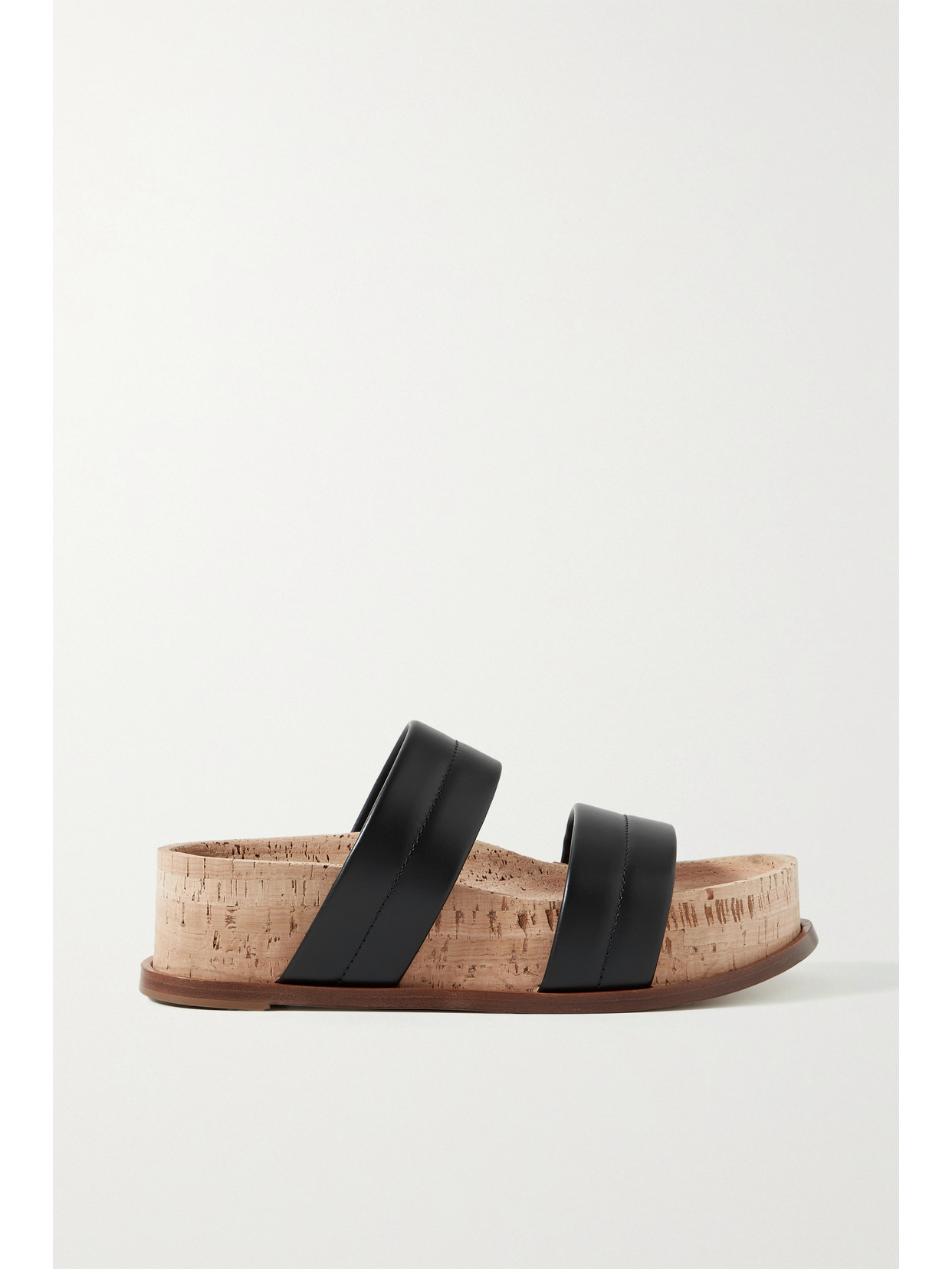 GABRIELA HEARST STRIKER LEATHER SANDALS