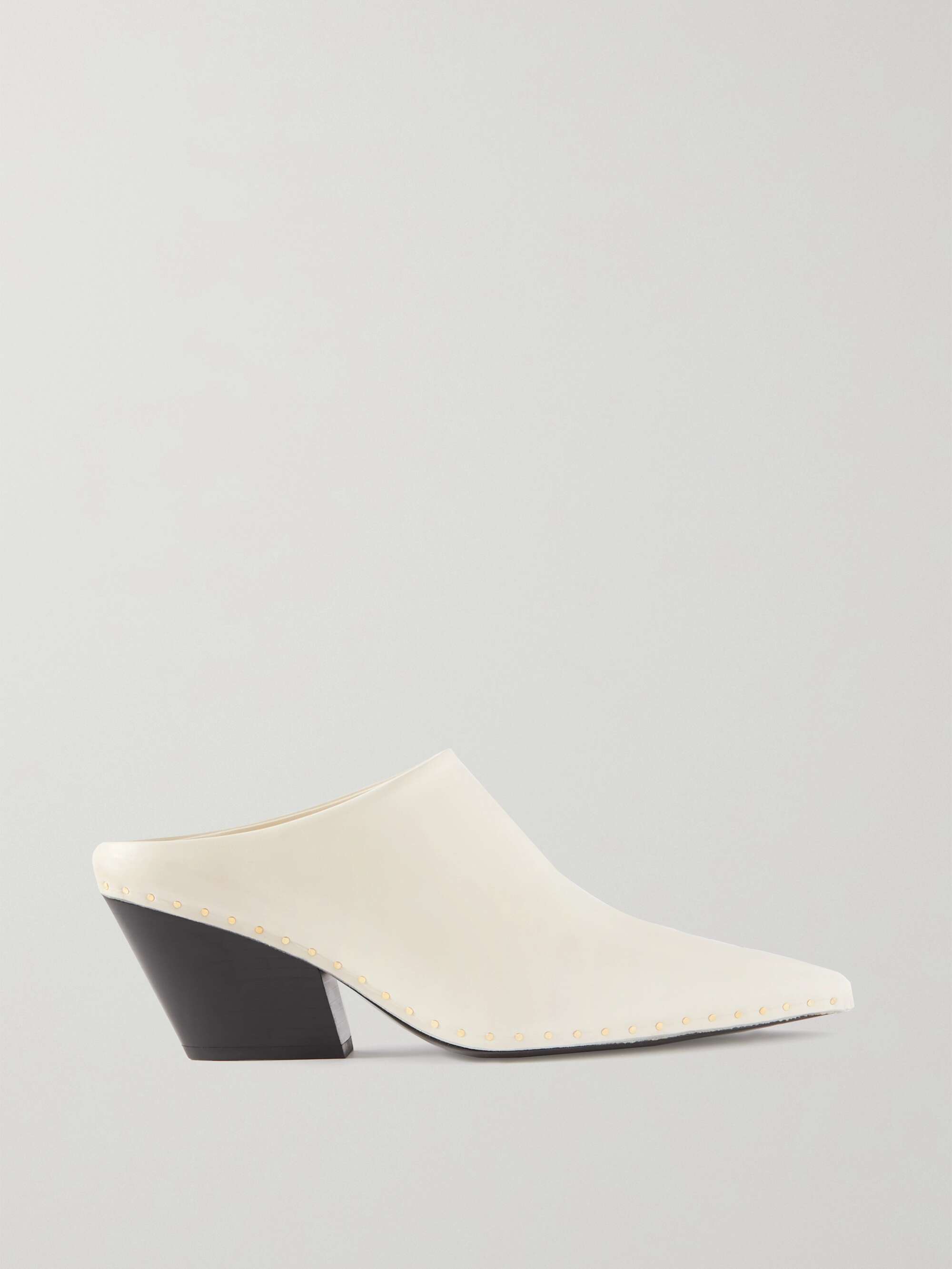 jil sander leather mules