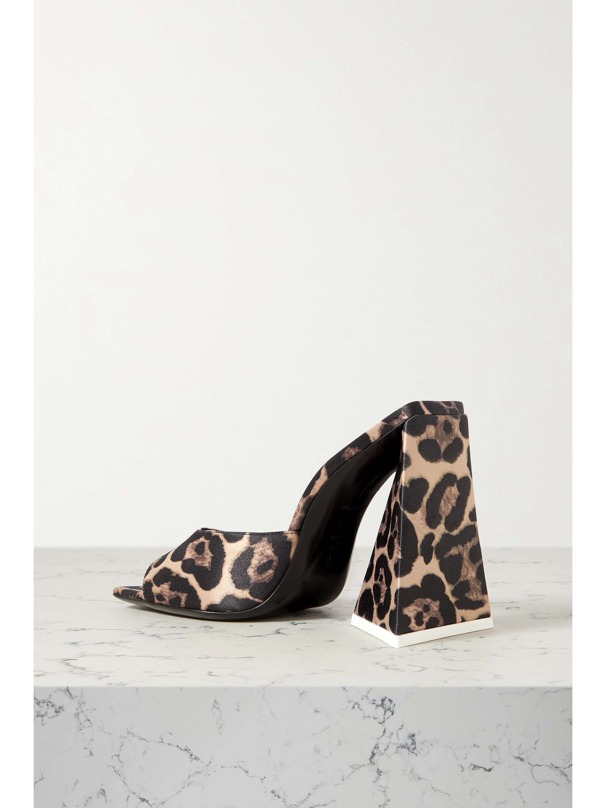the attico satin mules