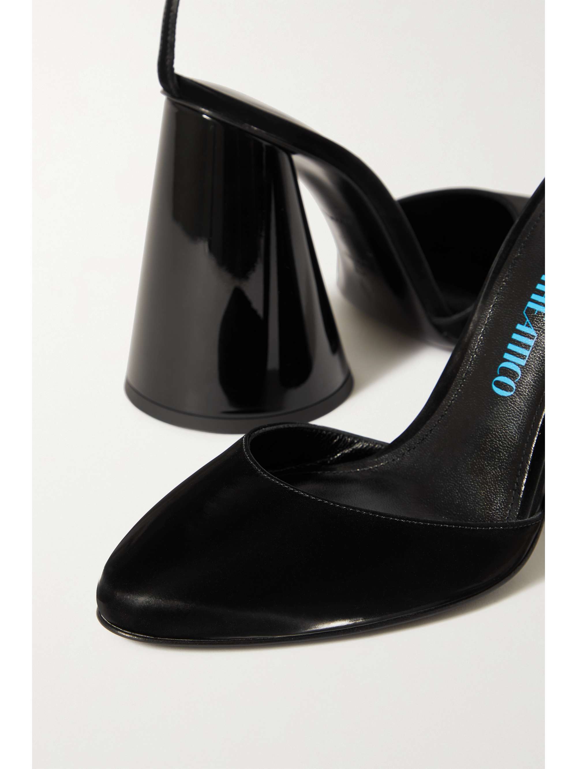 attico black heels