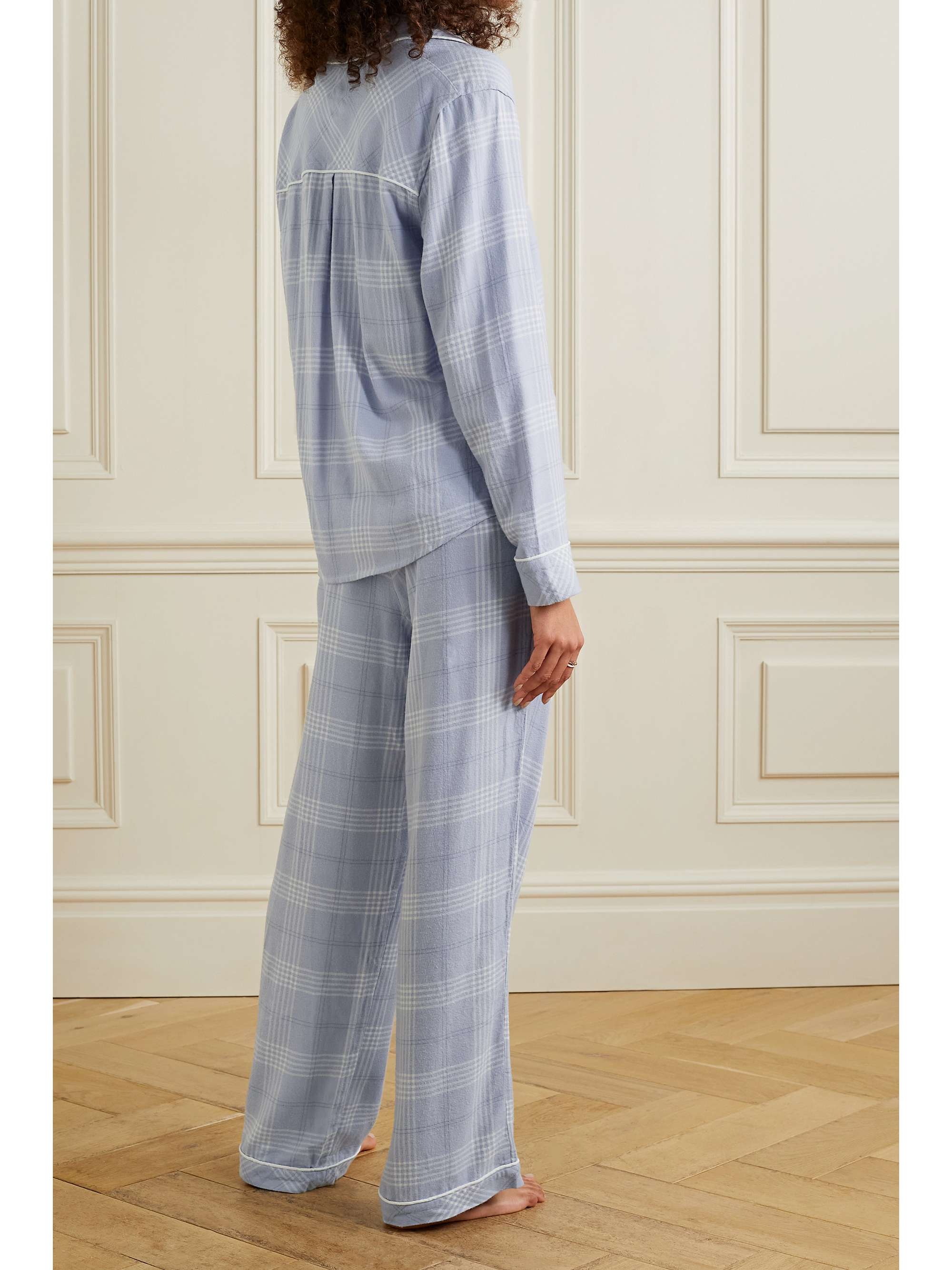 RAILS Clara checked flannel pajama set