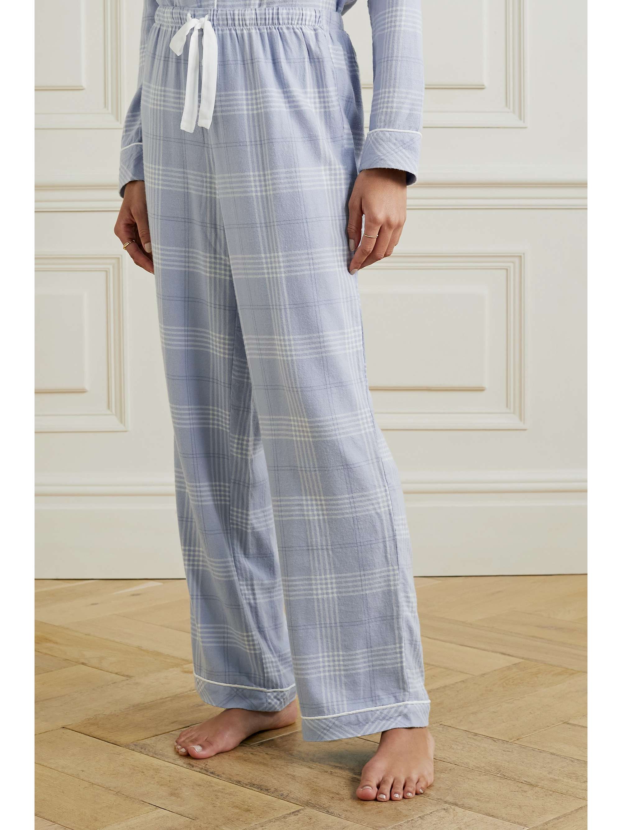 RAILS Clara checked flannel pajama set