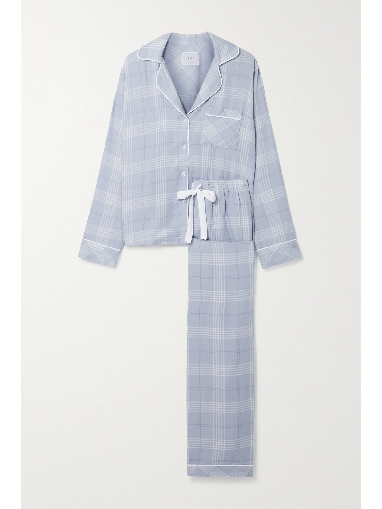 RAILS Clara checked flannel pajama set