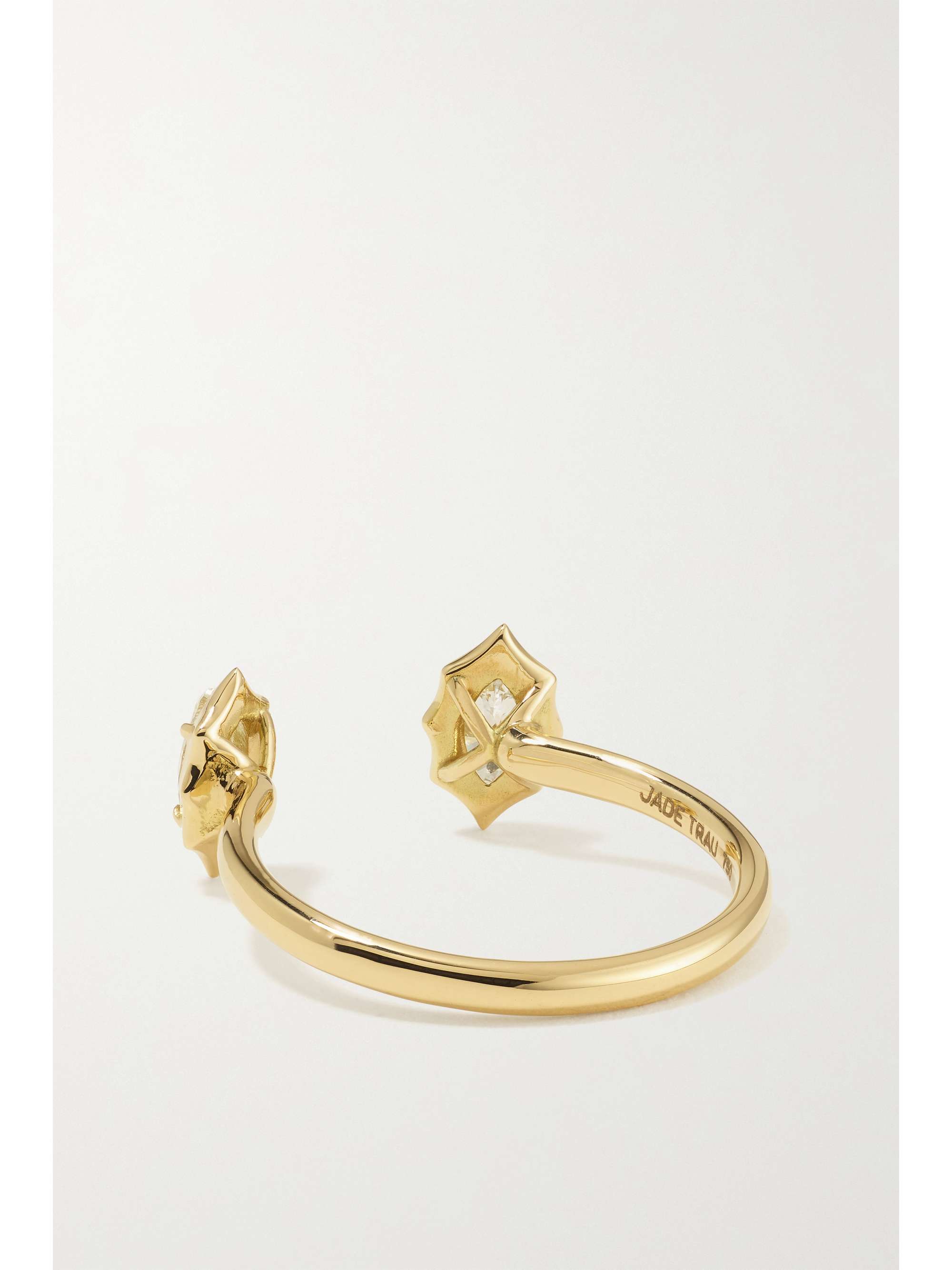 JADE TRAU Maverick Ring aus 18 Karat Gold mit Diamanten