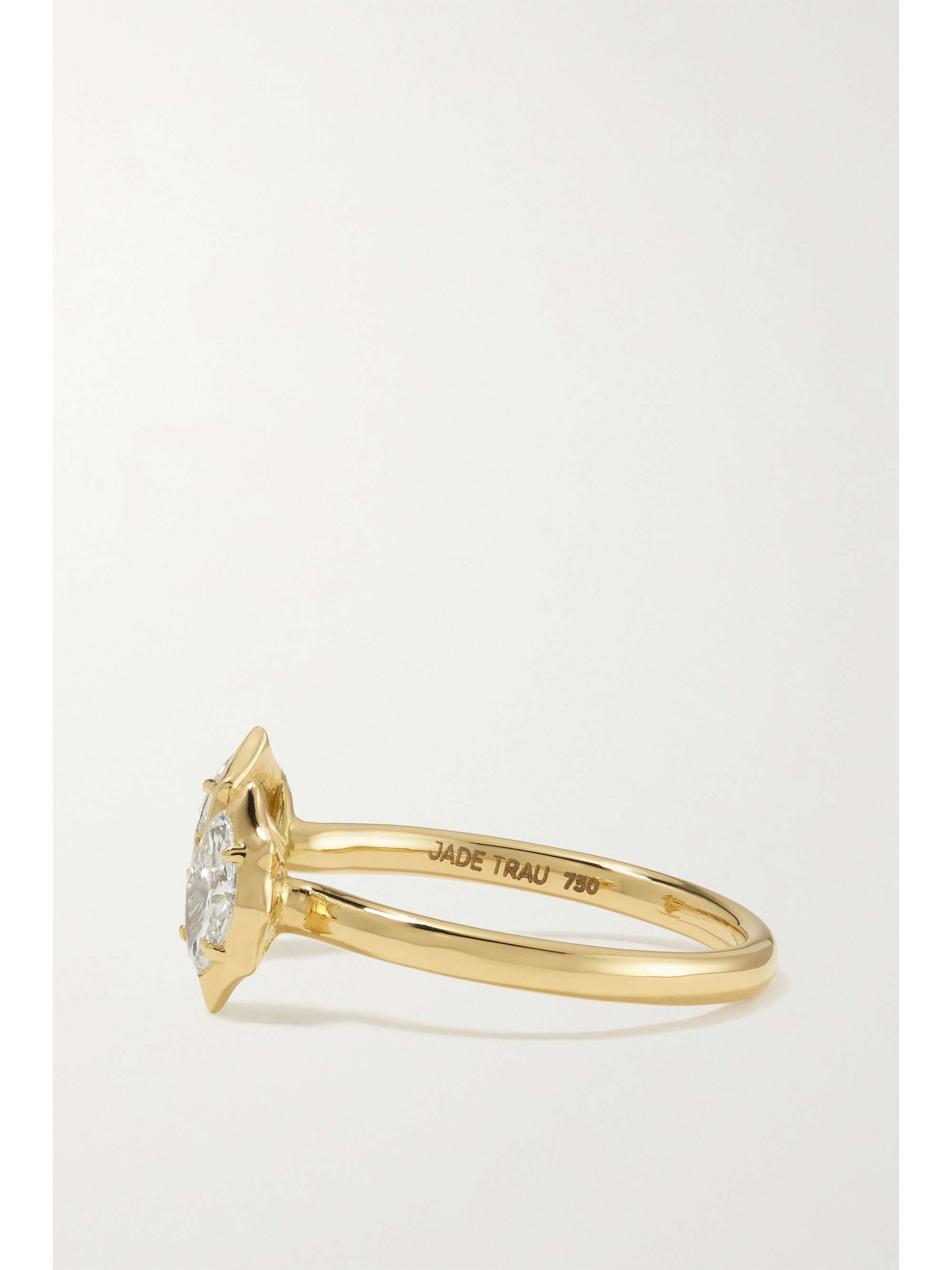 JADE TRAU Maverick Ring aus 18 Karat Gold mit Diamanten