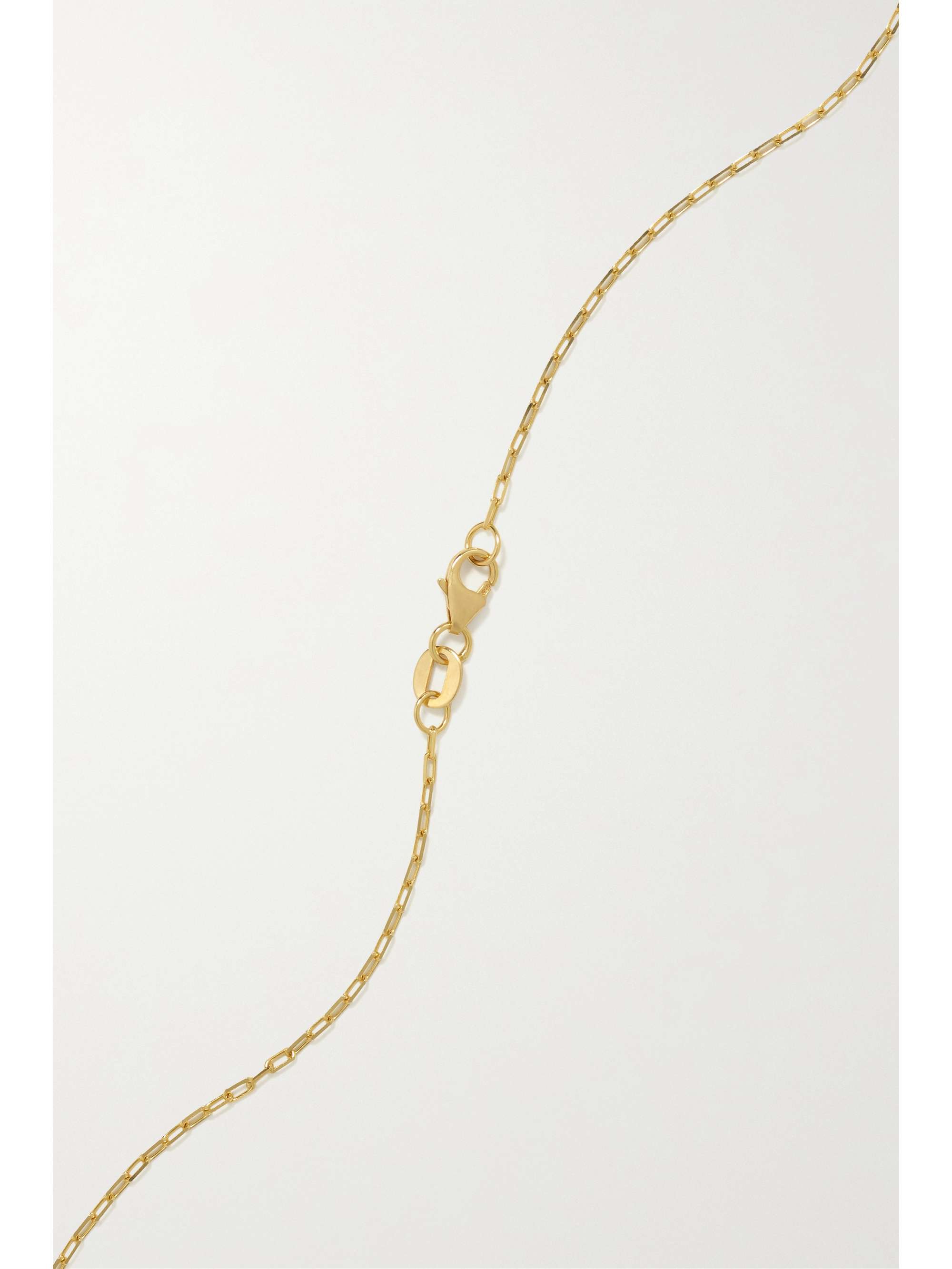 JADE TRAU Catherine Kette aus 18 Karat Gold mit Diamanten