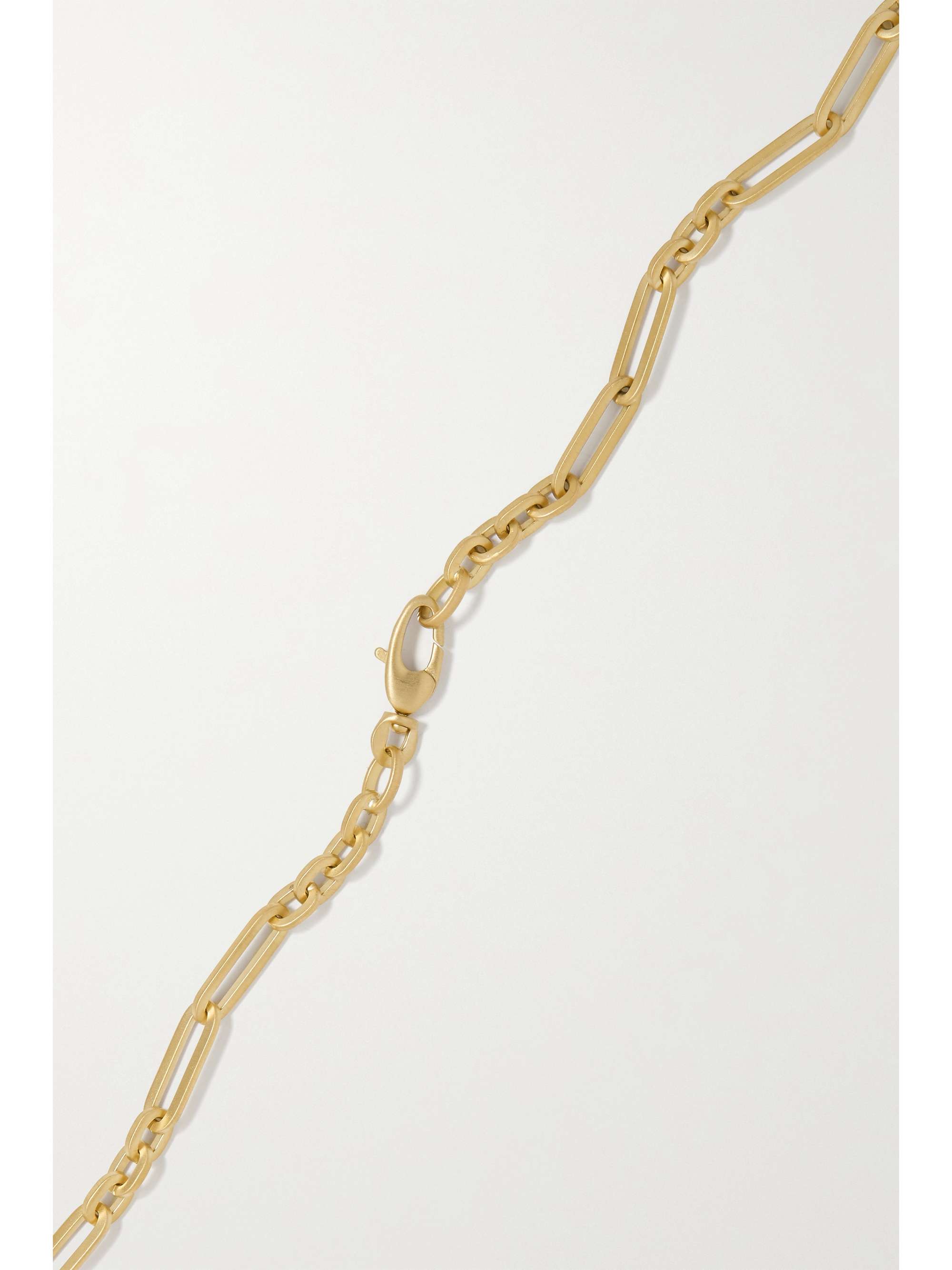 JADE TRAU Priscilla 18-karat gold diamond necklace