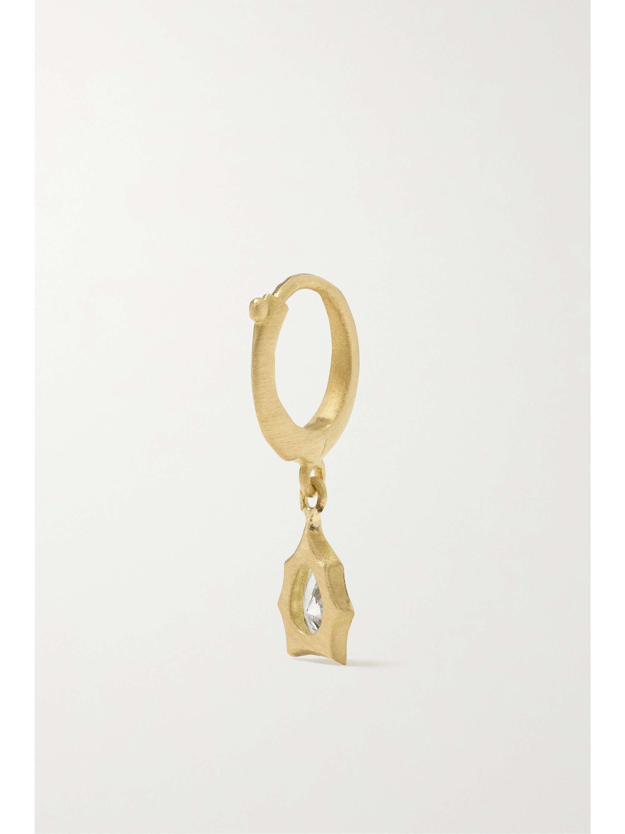 JADE TRAU Envoy Creolen aus 18 Karat Gold mit Diamanten