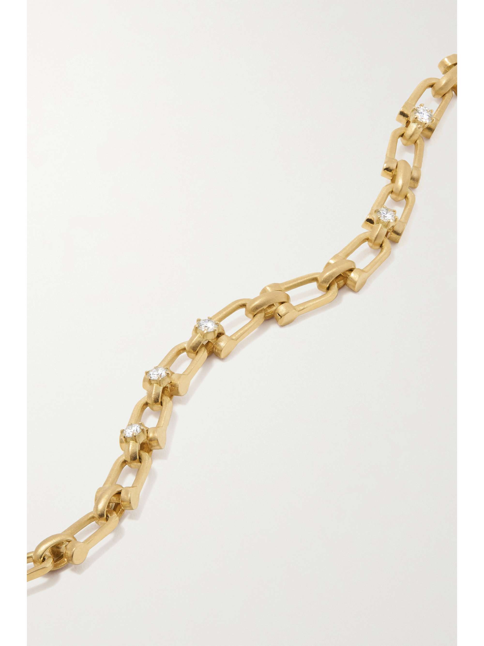 JADE TRAU Georgina Armband aus 18 Karat Gold mit Diamanten