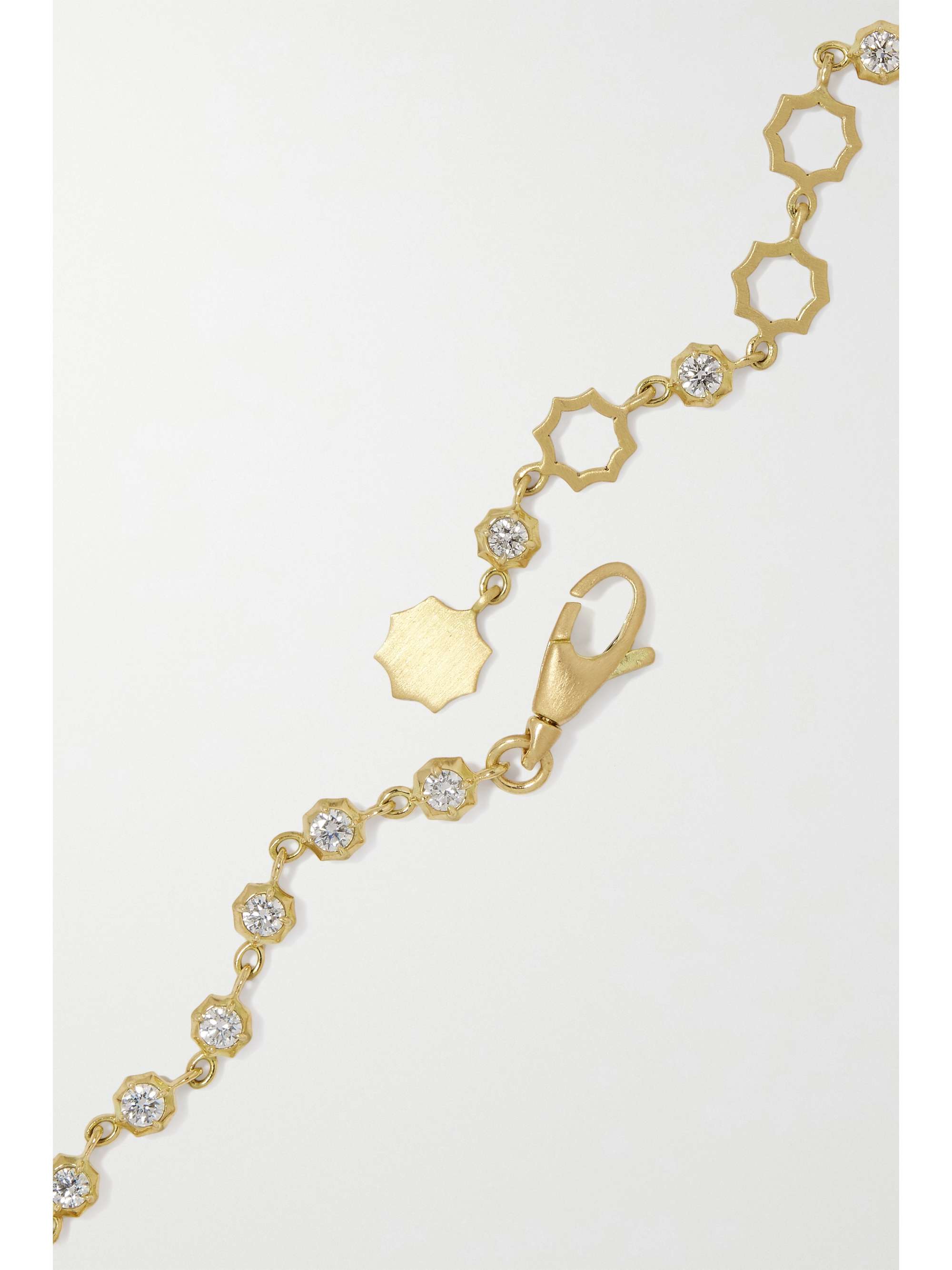 JADE TRAU Sophisticate Line Armband aus 18 Karat Gold mit Diamanten