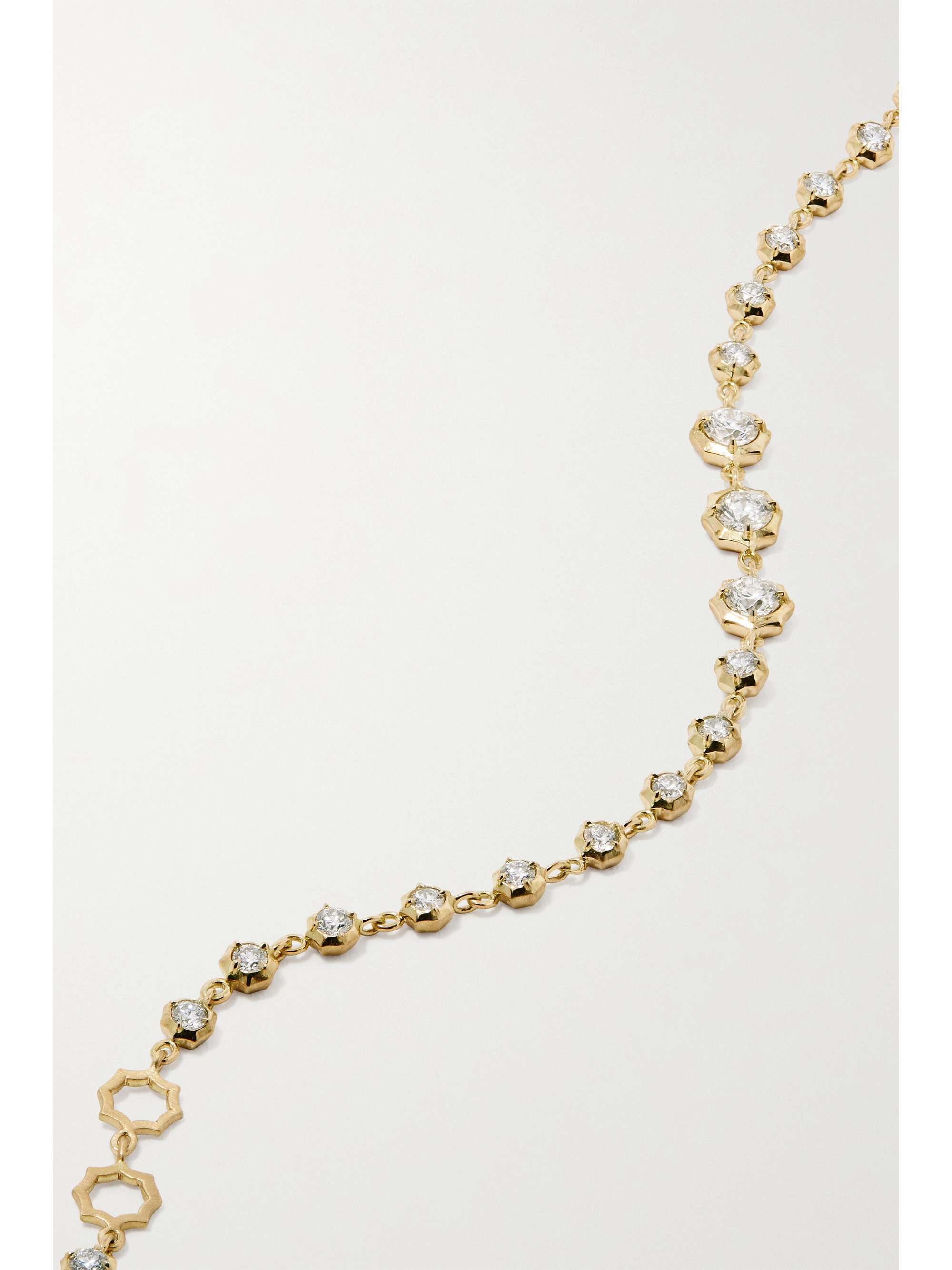 JADE TRAU Sophisticate Line Armband aus 18 Karat Gold mit Diamanten