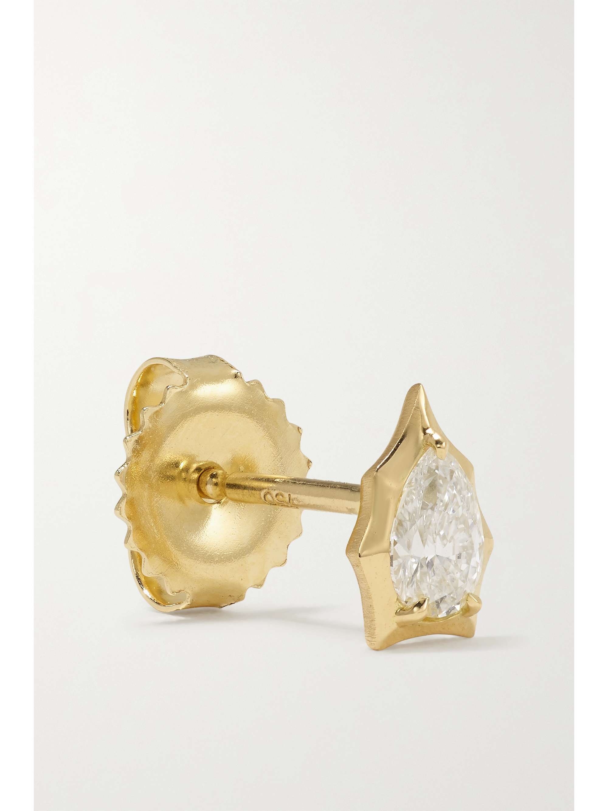 JADE TRAU Envoy Ohrstecker aus 18 Karat Gold mit Diamanten