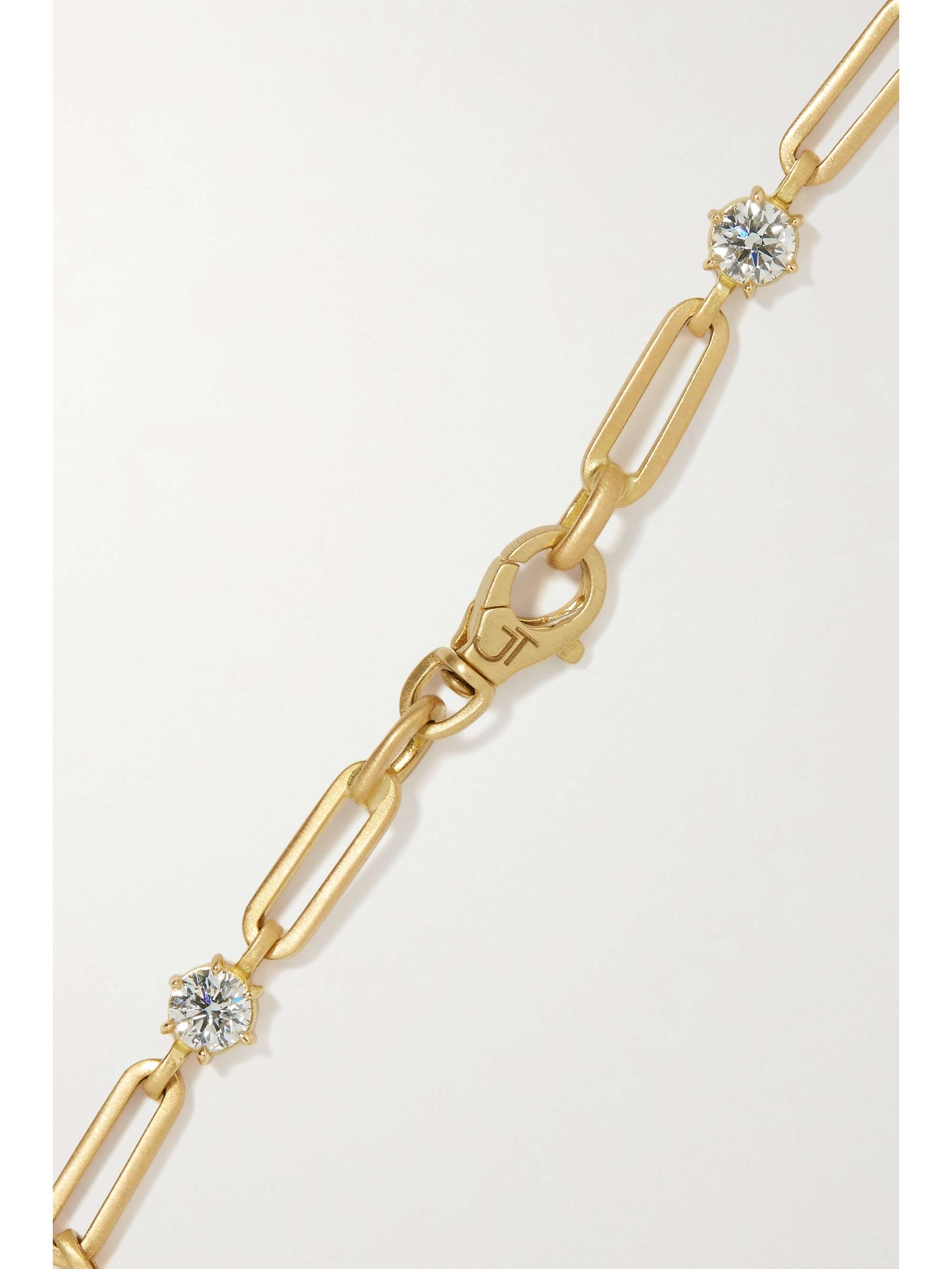 JADE TRAU Phoebe Armband aus 18 Karat Gold mit Diamanten