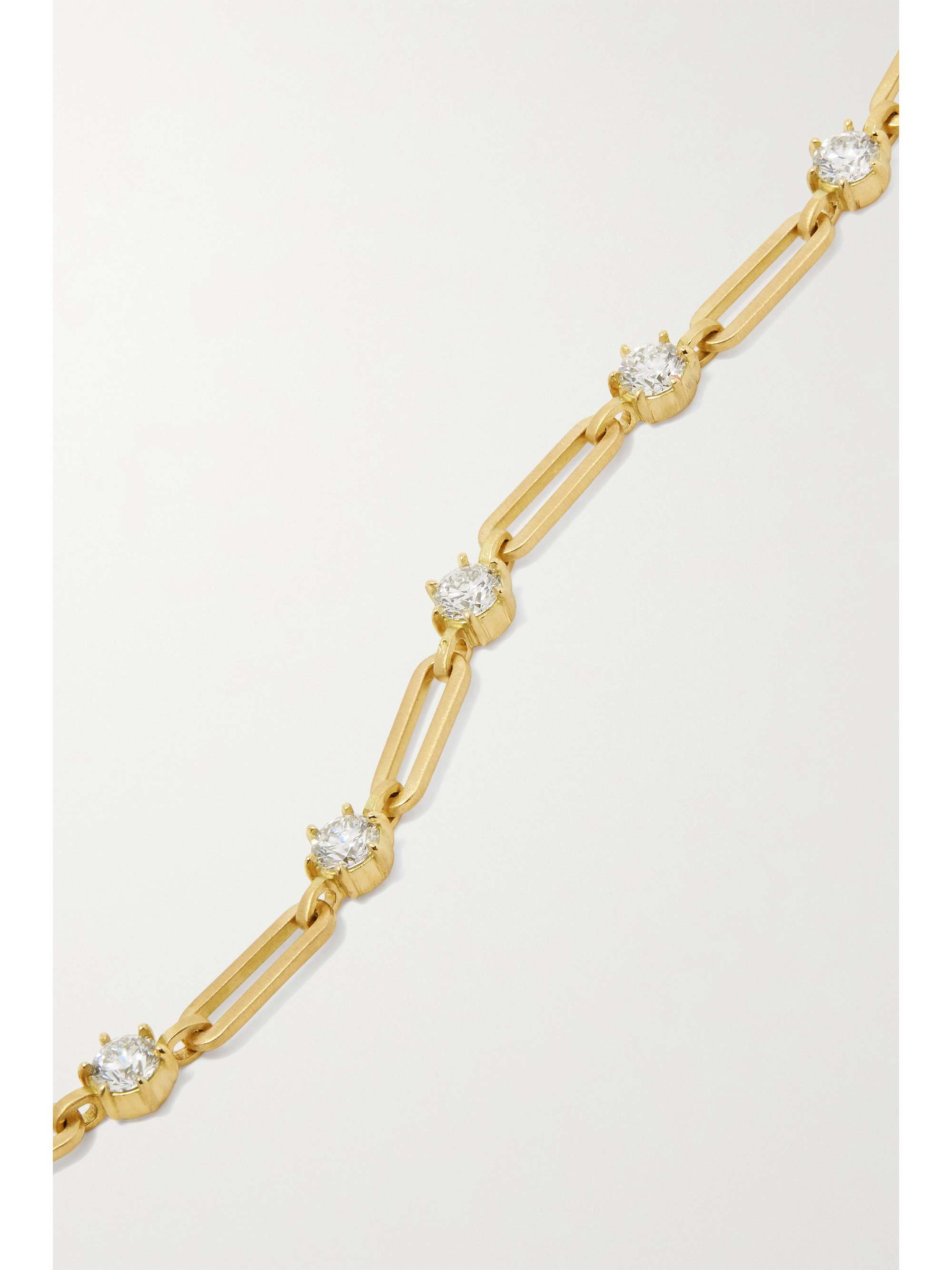 JADE TRAU Phoebe Armband aus 18 Karat Gold mit Diamanten