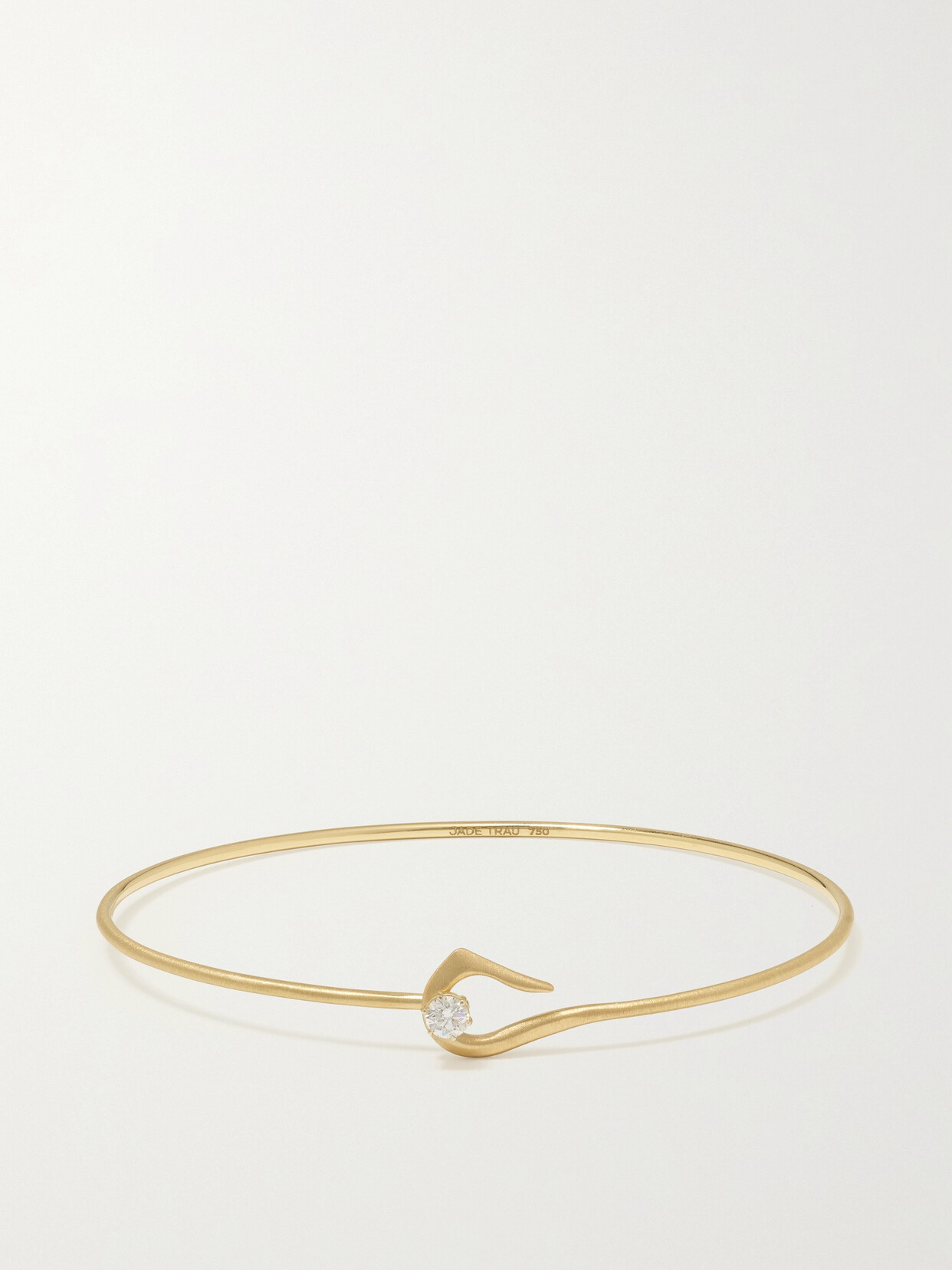 Jade Trau Penelope 18-karat  Diamond Bangle