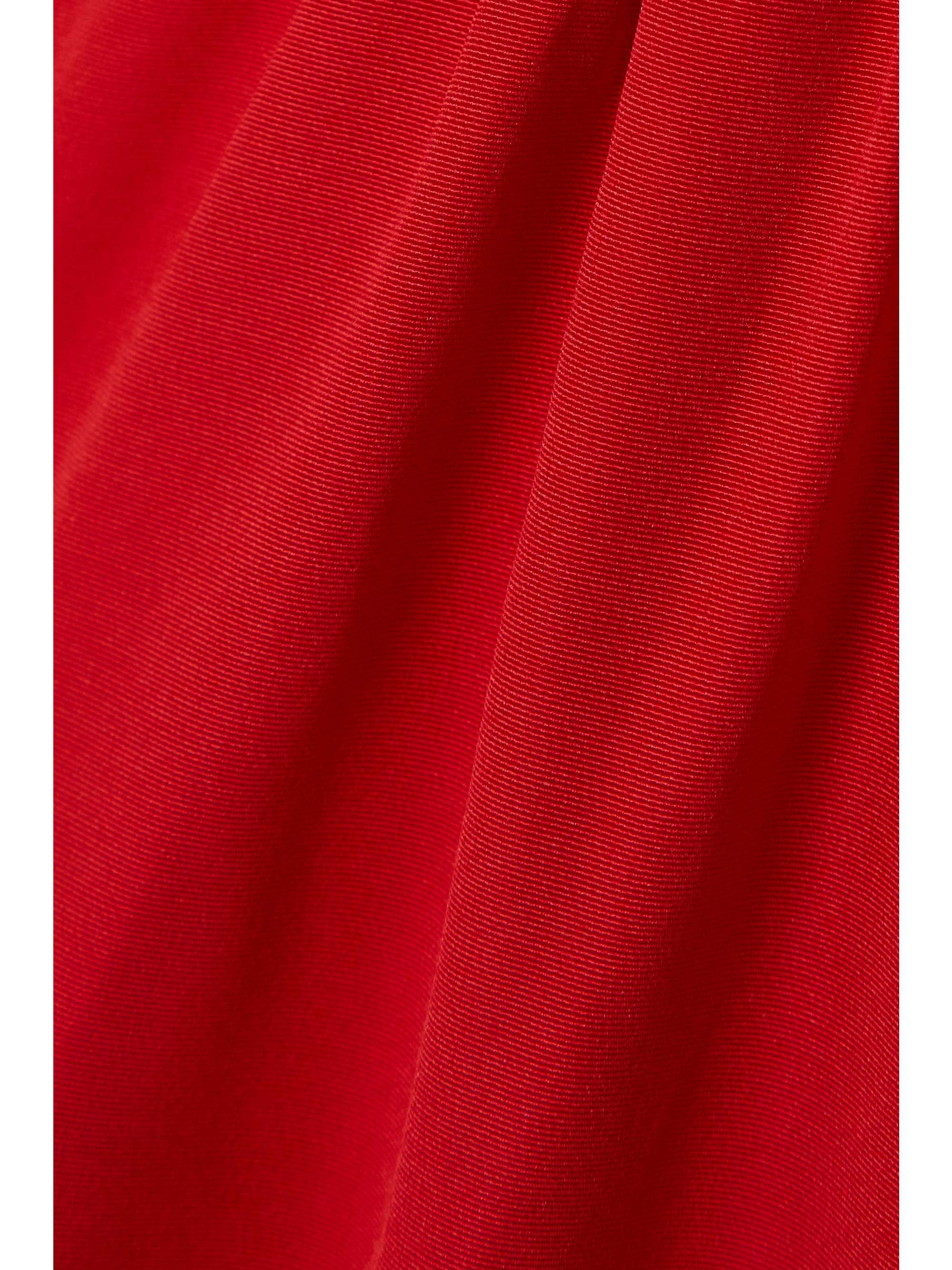 STAUD Ilana cotton-blend faille maxi dress