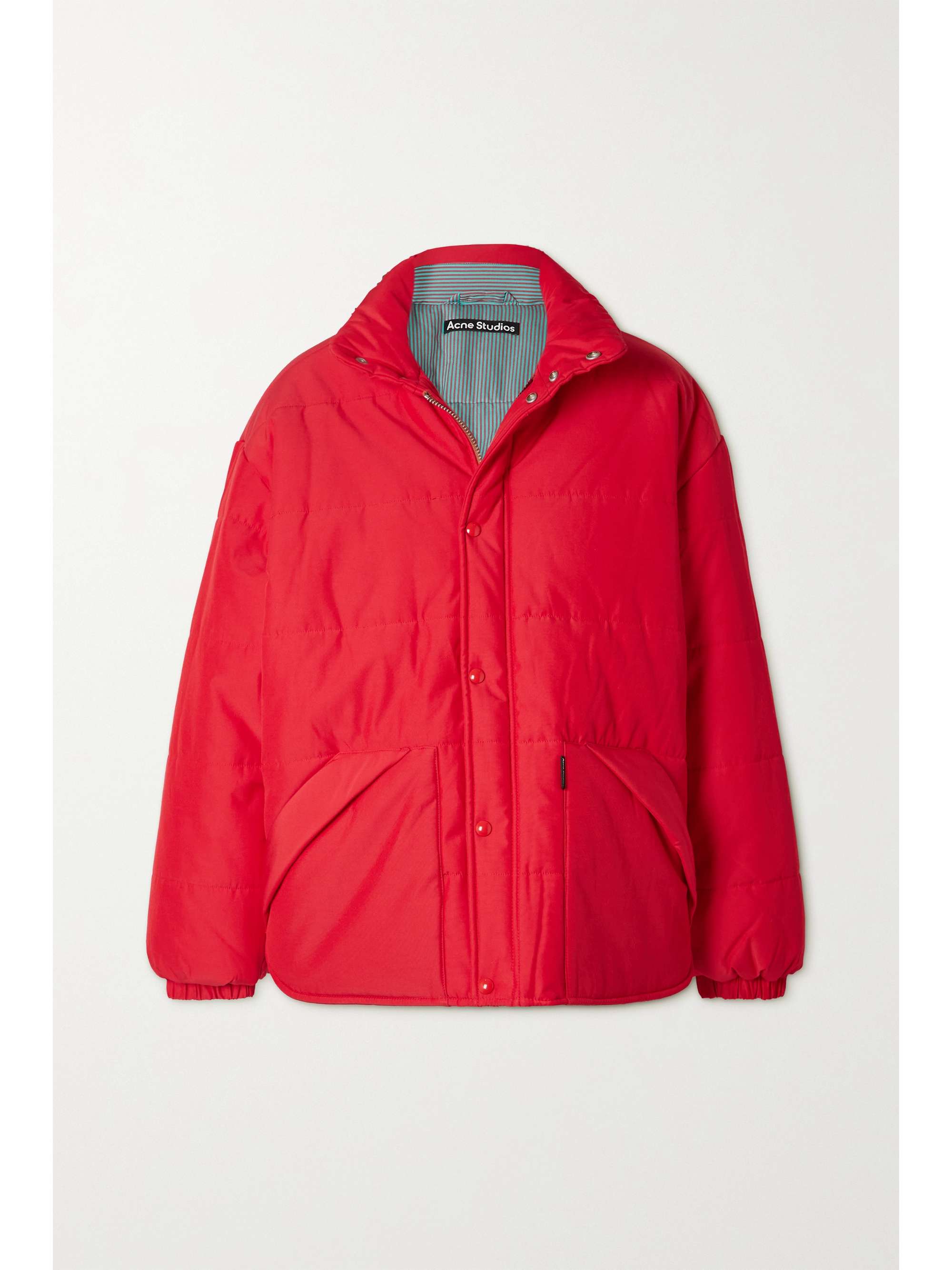 red canvas jacket
